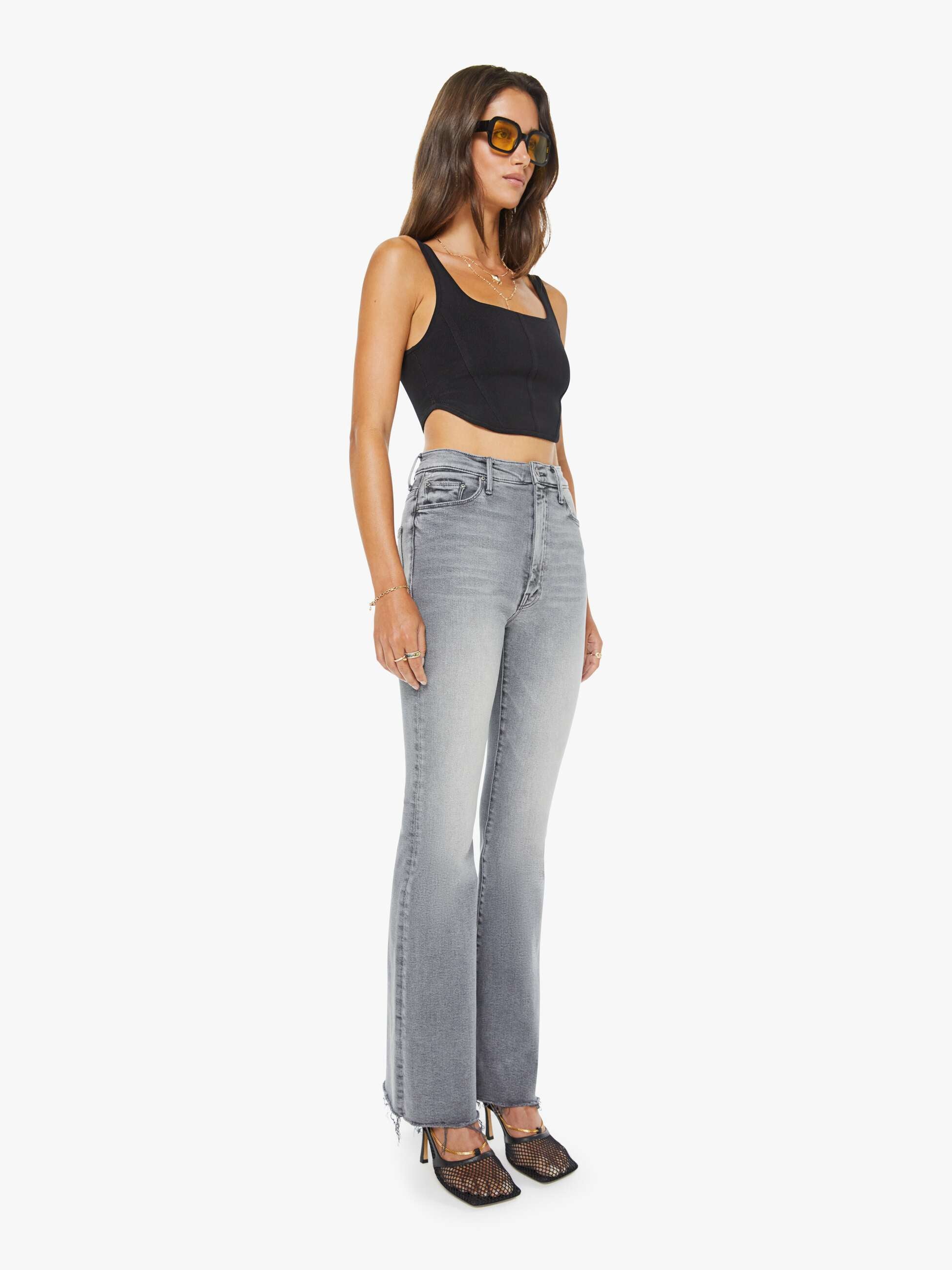 Pieces KESIA MOM HW ANK JNS NOOS BC - Jeans Slim Fit - irish cream/hellgrün Pieces KESIA MOM HW ANK JNS NOOS BC - Jeans Slim Fit - irish cream/hellgrün
