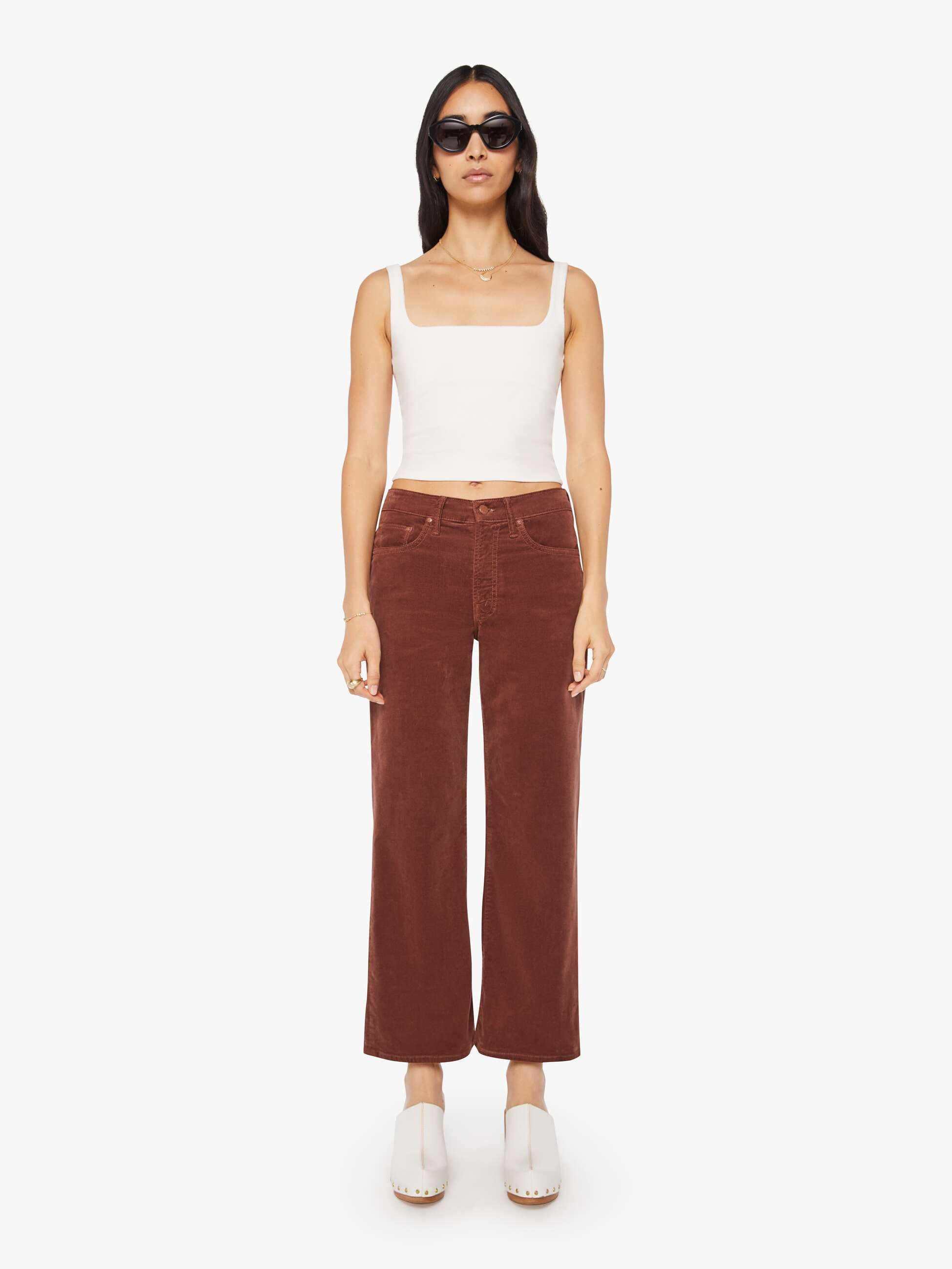 The Mid Rise Maven Ankle - Aztec | MOTHER DENIM