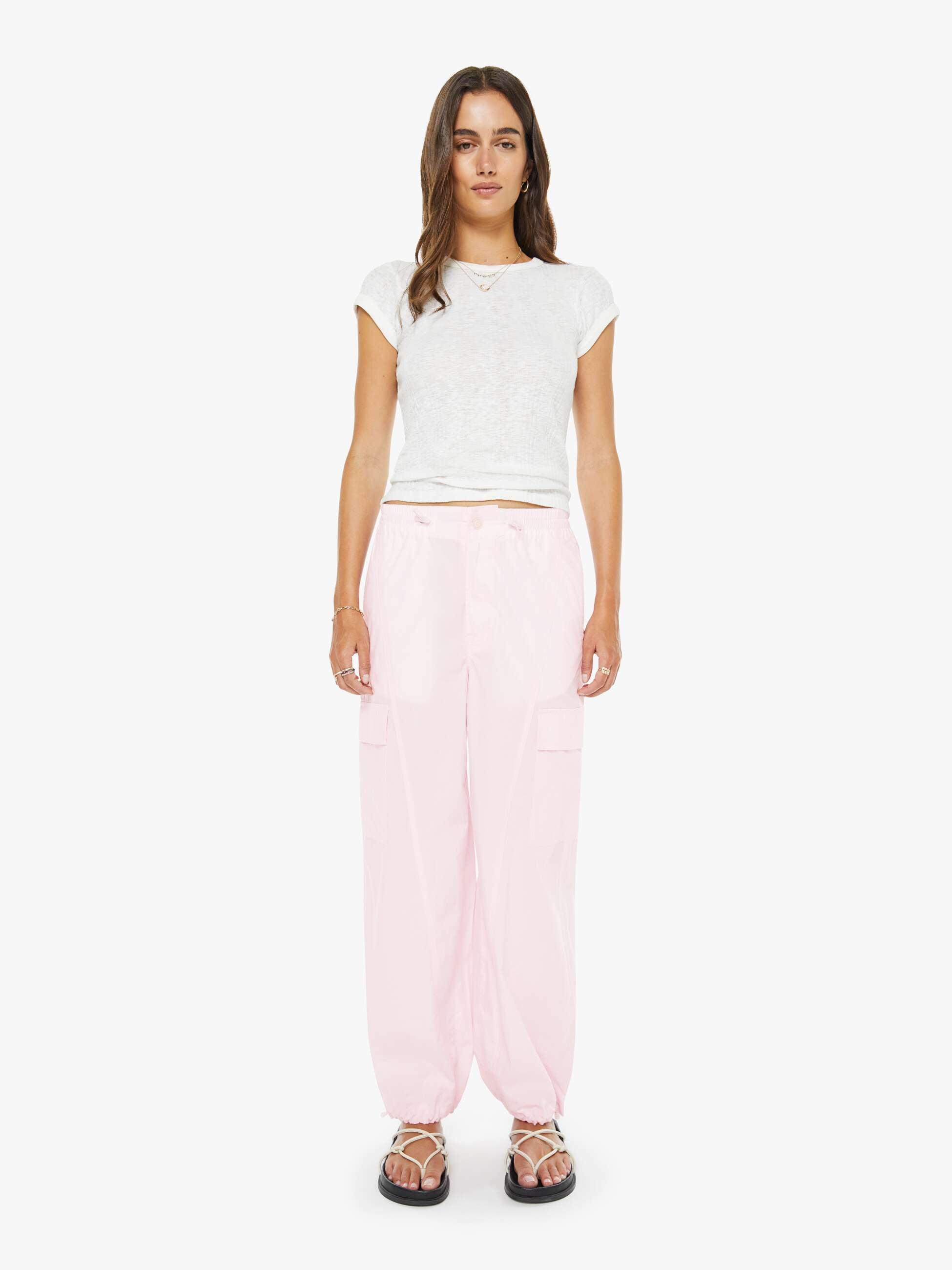 アンドマリー Milky pile heart long pants pink 11218-1723-RNA_VW-A-