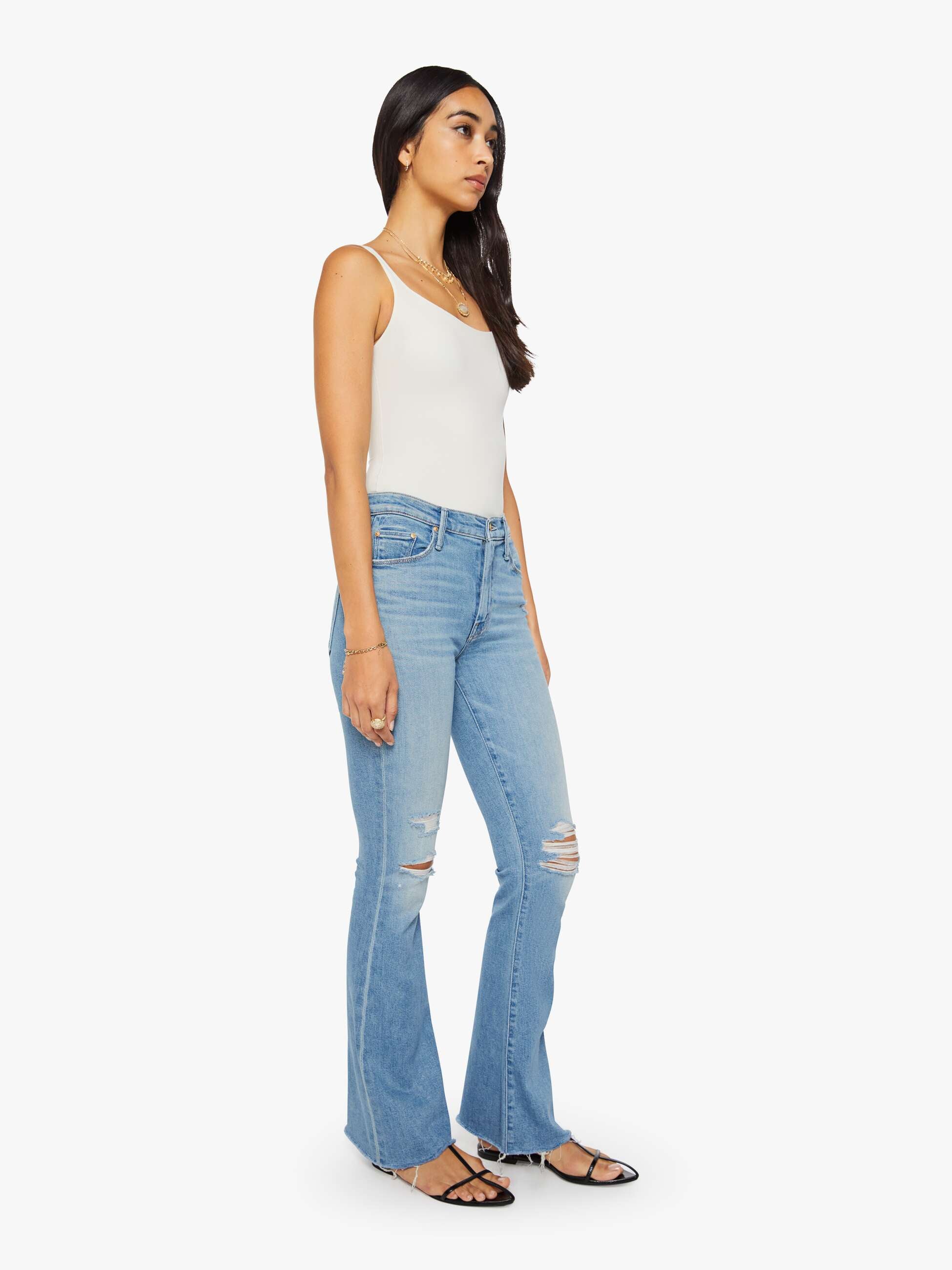 バッグ JESSA MAE ALFECHE   JEANS The Weekender Fray - Chaos Is Calling | MOTHER DENIM