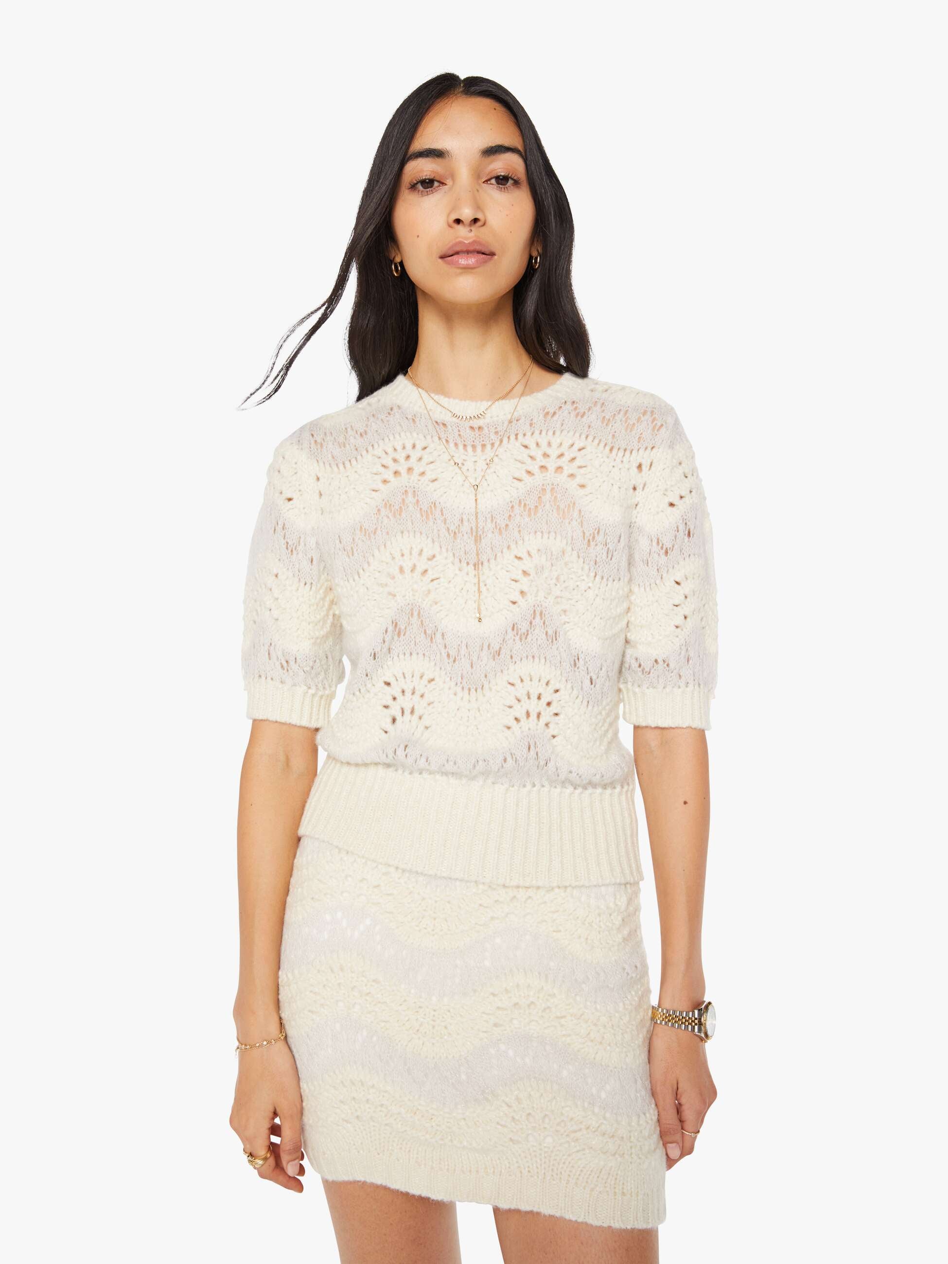 9/27y's mom！heve puff shell tops ホワイト 9/27y's mom様専用！heve puff shell tops ホワイト