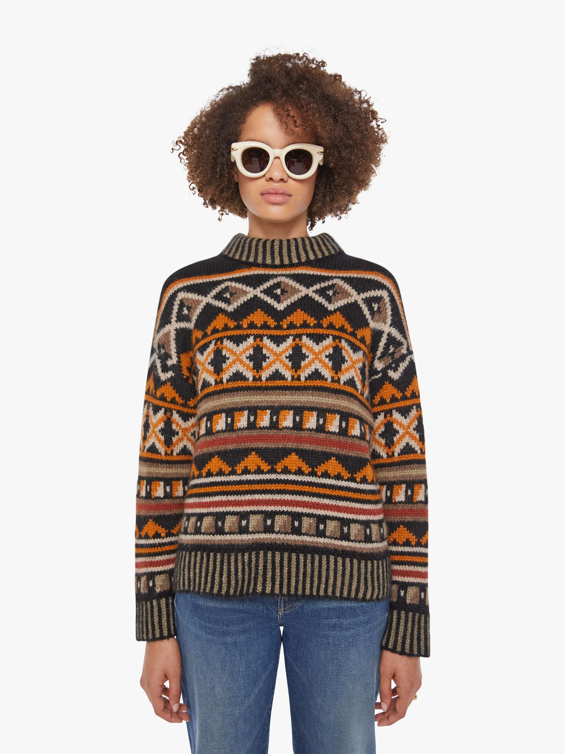 マーボー Maria Cher Candy Pullover - Kravitz | MOTHER DENIM