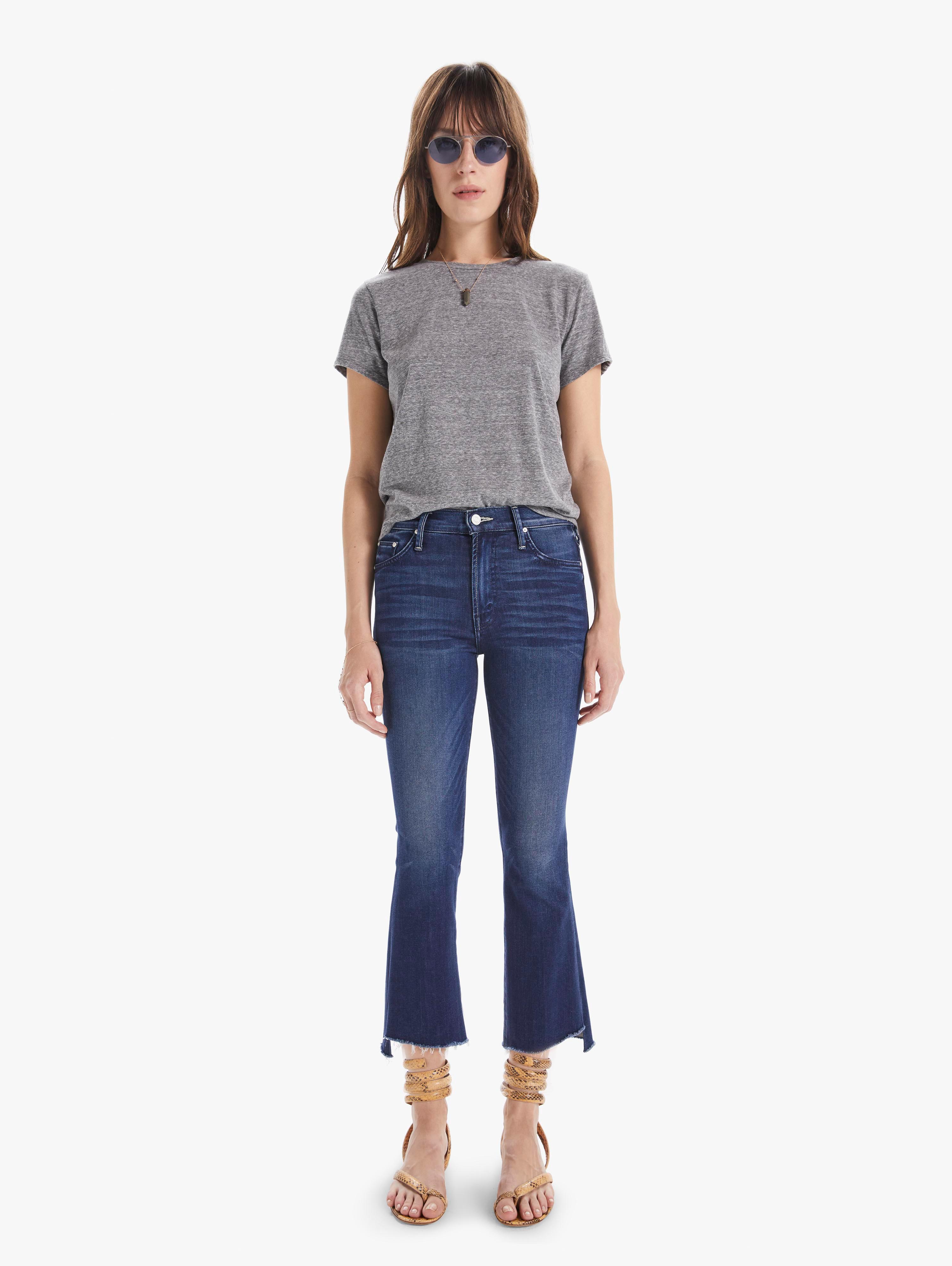 The Insider Crop Step Fray - Tongue And Chic | MOTHER DENIM