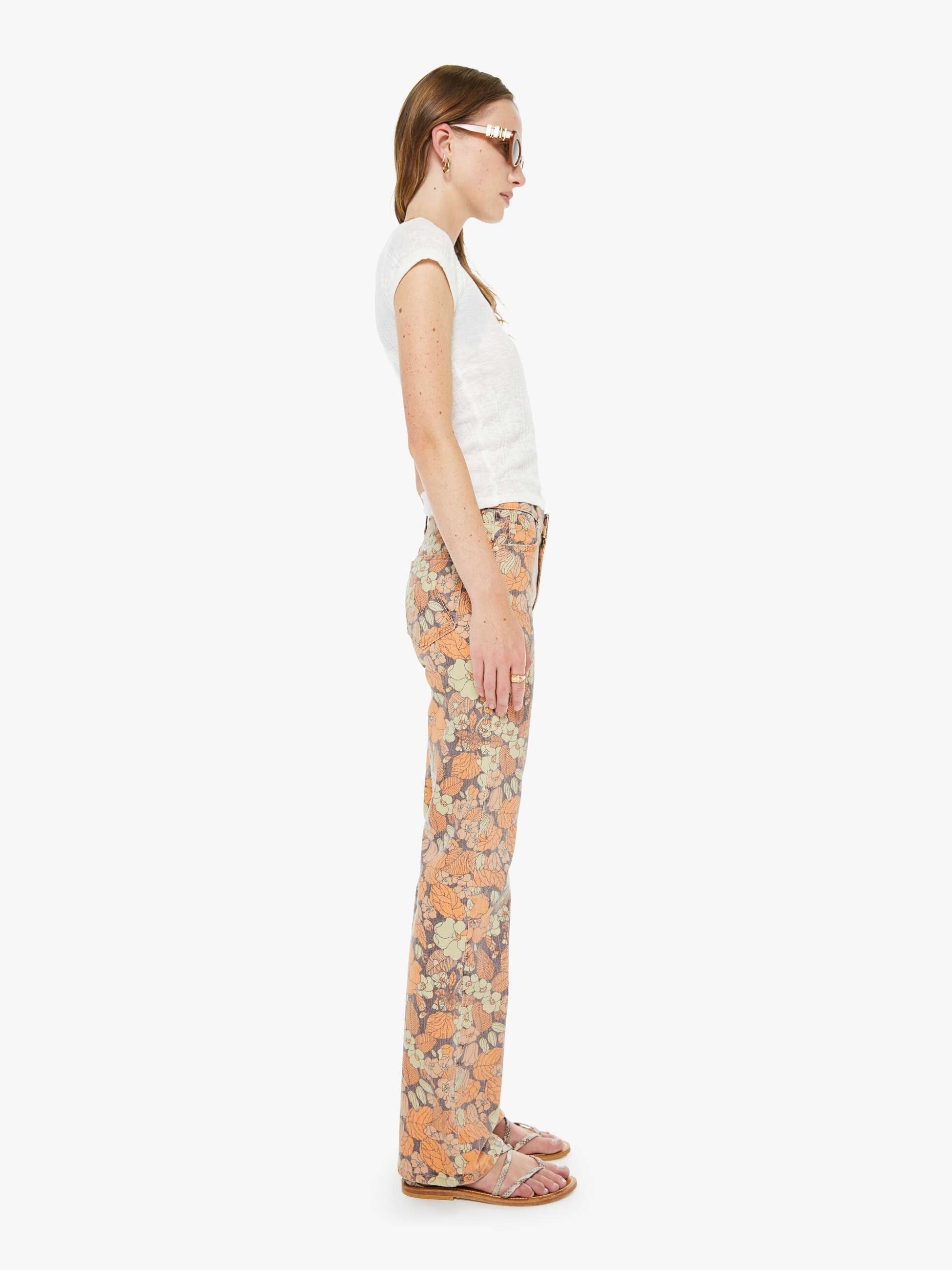 The Kick It - Orange Blossom | MOTHER DENIM