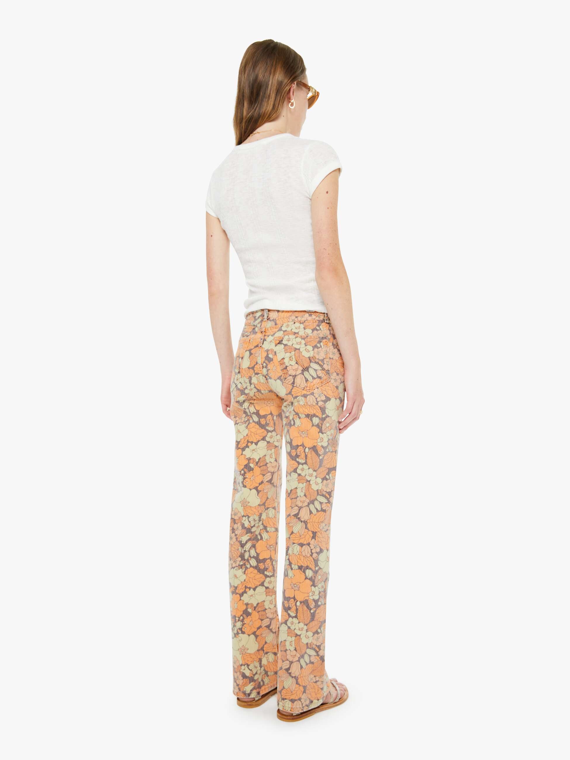 The Kick It - Orange Blossom | MOTHER DENIM