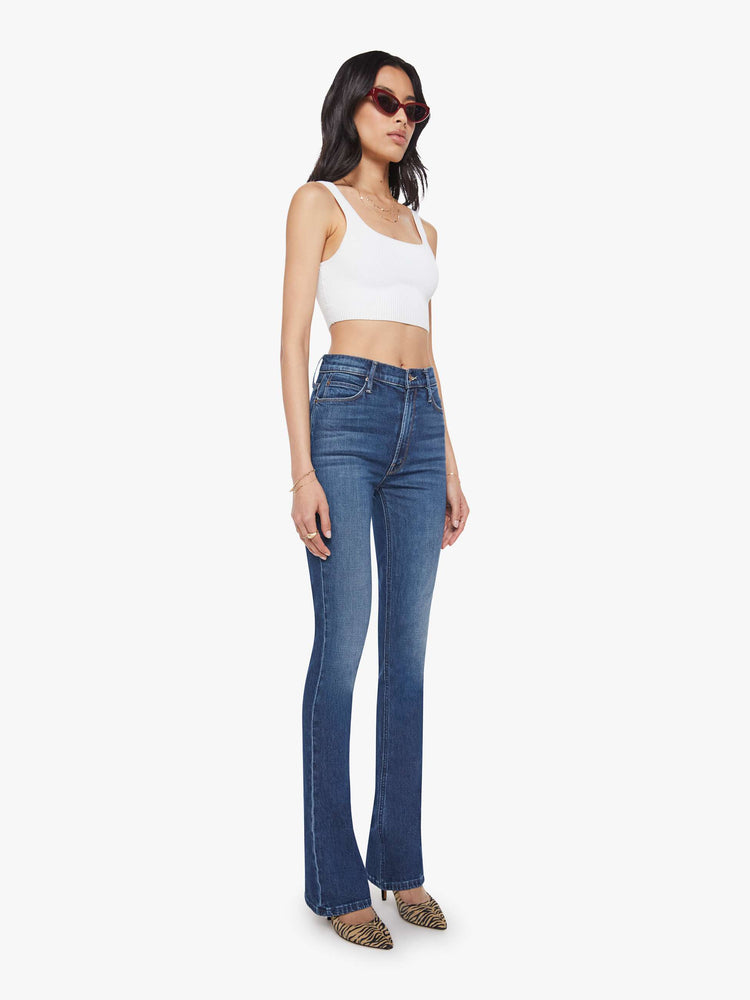 High Waisted Runaway - Shine On | MOTHER DENIM High Waisted Runaway - Shine On | MOTHER DENIM
