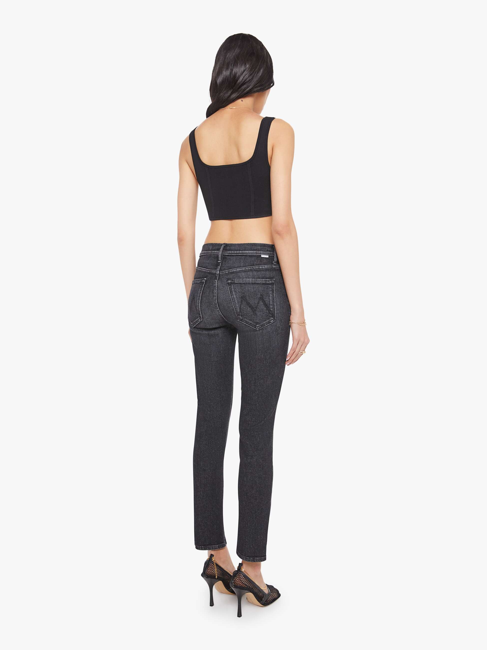 The Mid Rise Dazzler Flood - Keep It Sharp | MOTHER DENIM