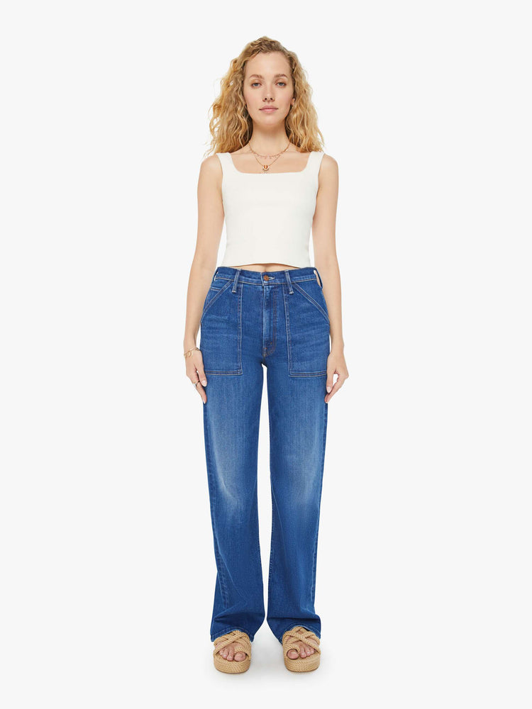The Patch Maven Heel - Coastal Colors | MOTHER DENIM