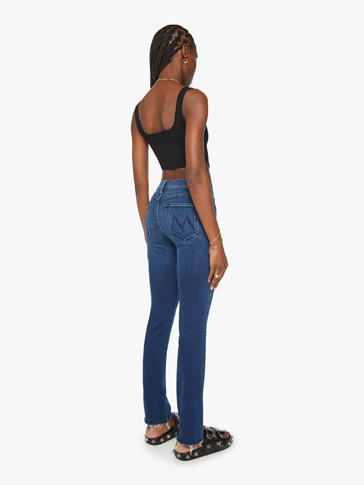 Fashion High Waisted Jeans Leggings Women Sexy Dark Blue Butt Lifting Denim  Skinny Jeans Pants | Wish