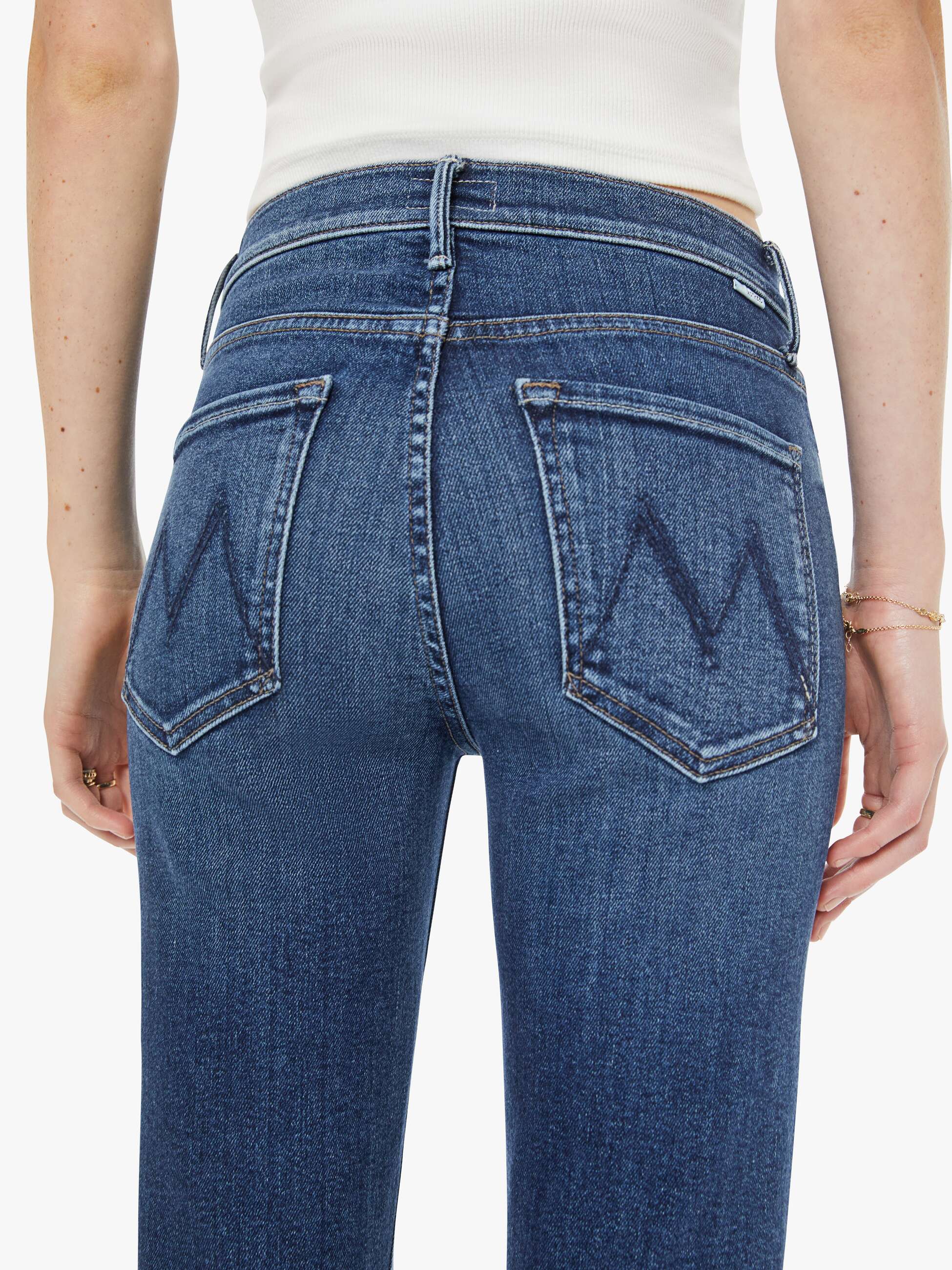 The Mid Rise Dazzler Skimp - One Last Shot | MOTHER DENIM