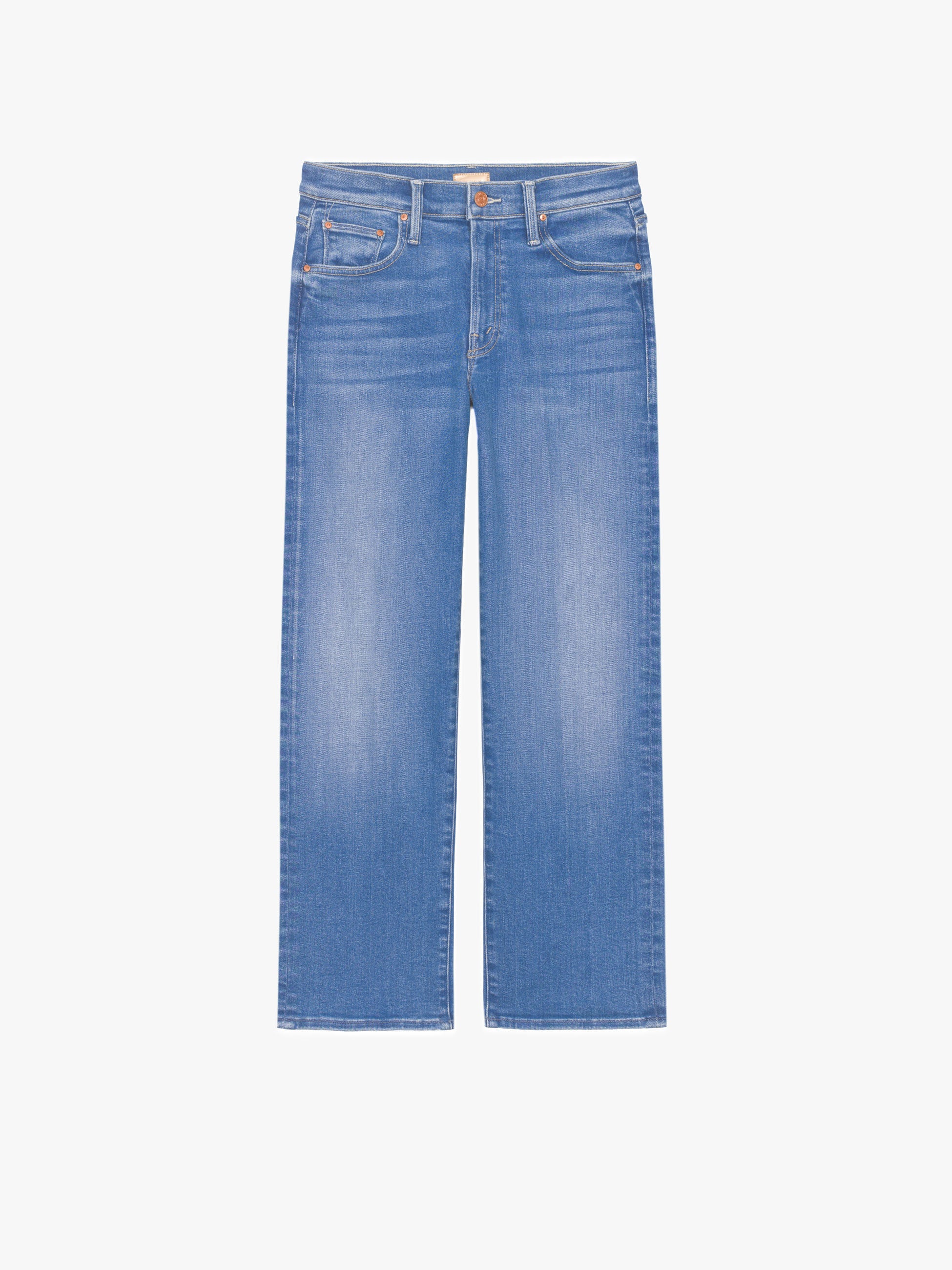 The Mid Rise Rambler Zip Ankle - Piece By Piece | MOTHER DENIM
