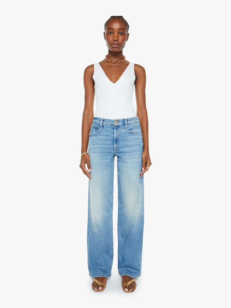 The Spinner Zip Sneak Glow Up MOTHER DENIM