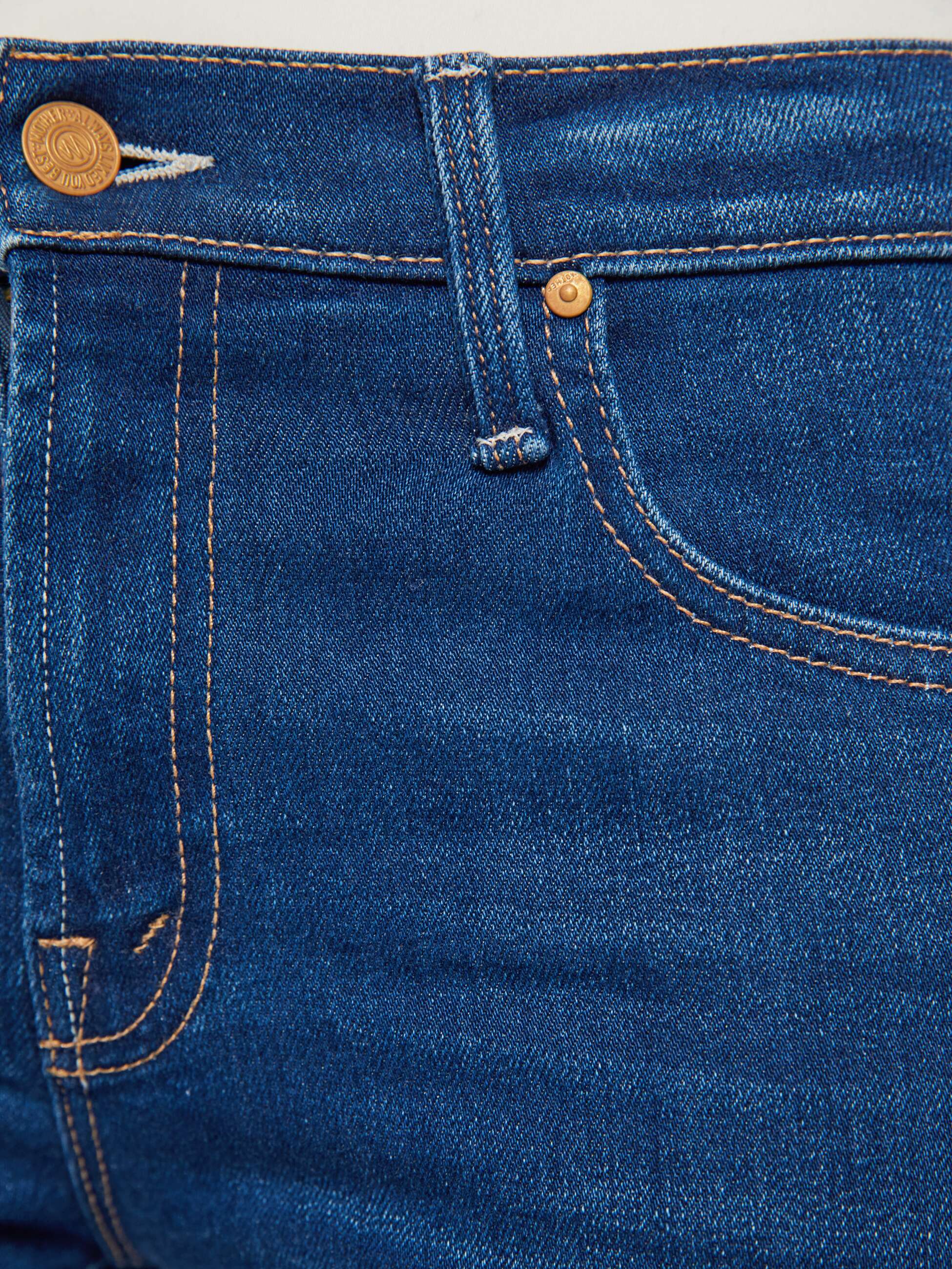 The Mid Rise Rambler Zip Flood - Pinkies Up! | MOTHER DENIM