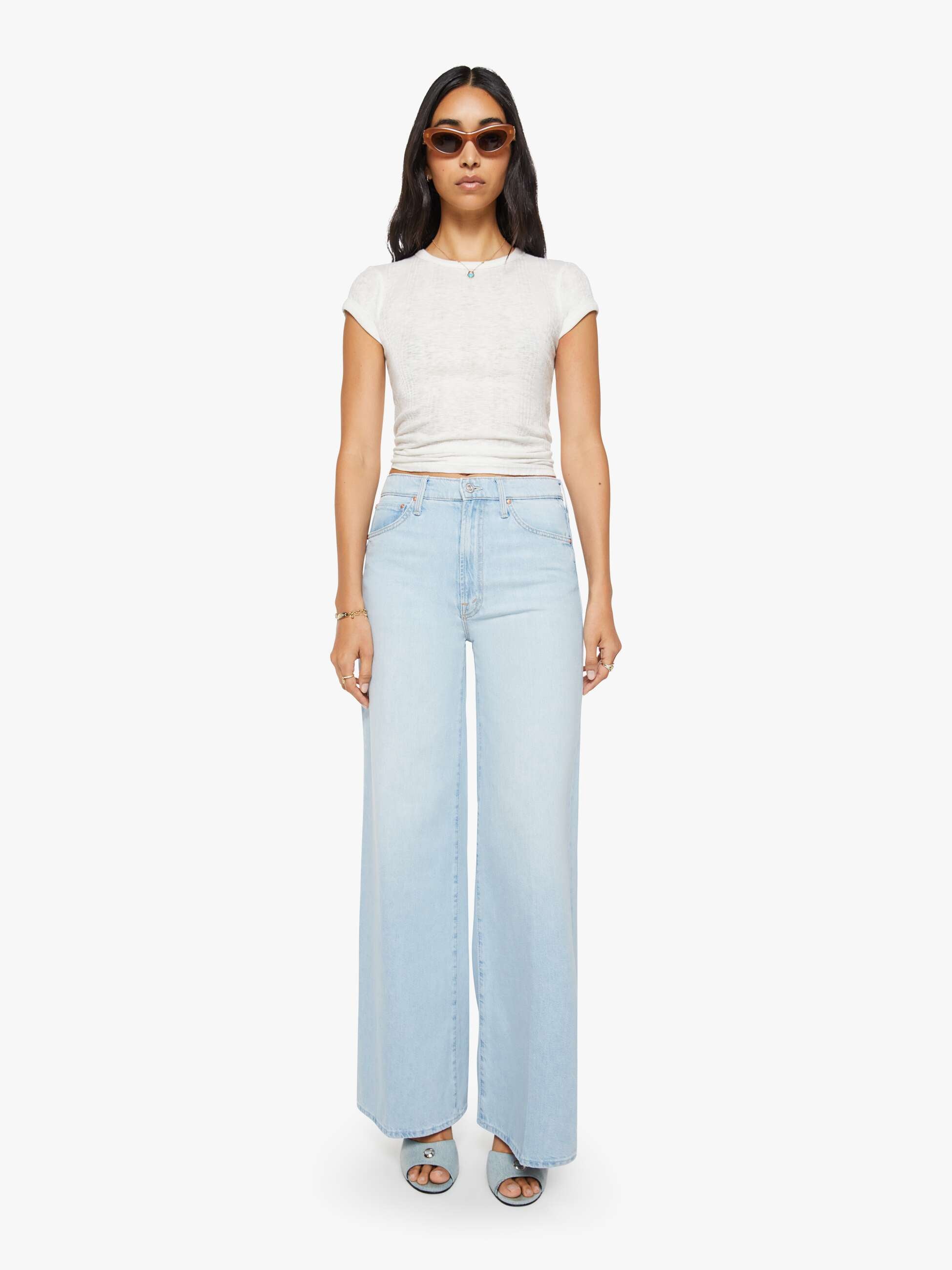 The Ditcher Roller Zip Skimp - Shaken Not Stirred | MOTHER DENIM