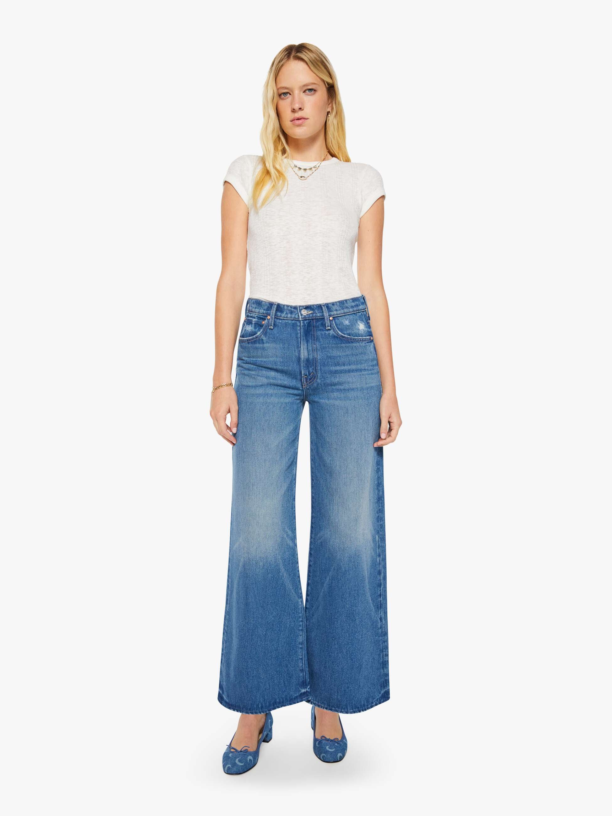 The Ditcher Roller Zip Skimp - Tutu Much To Handle | MOTHER DENIM