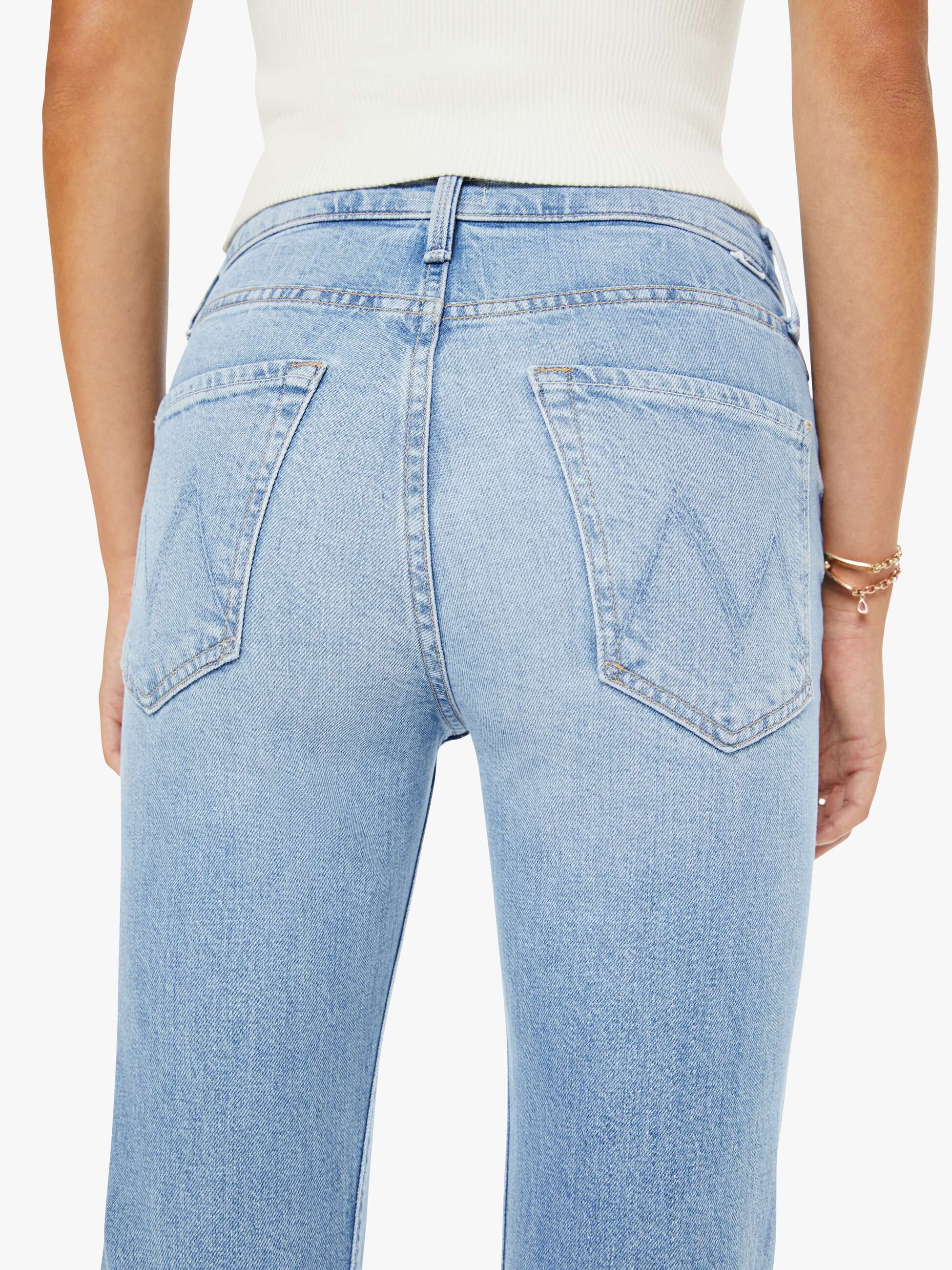 High Waisted Rider Hover - Comeback Kid | MOTHER DENIM