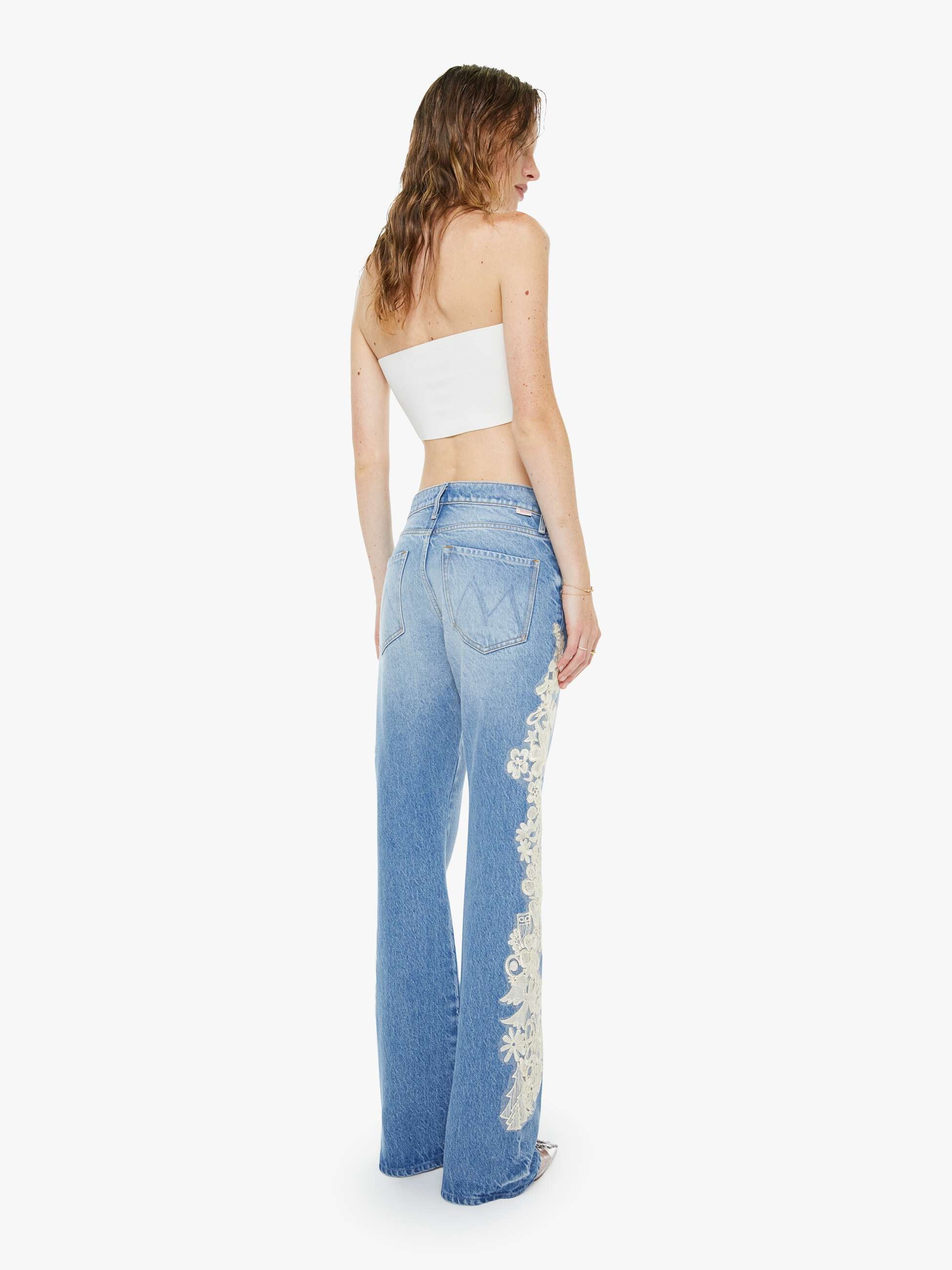 SNACKS! The Chomp Heel - Wish Bone | MOTHER DENIM