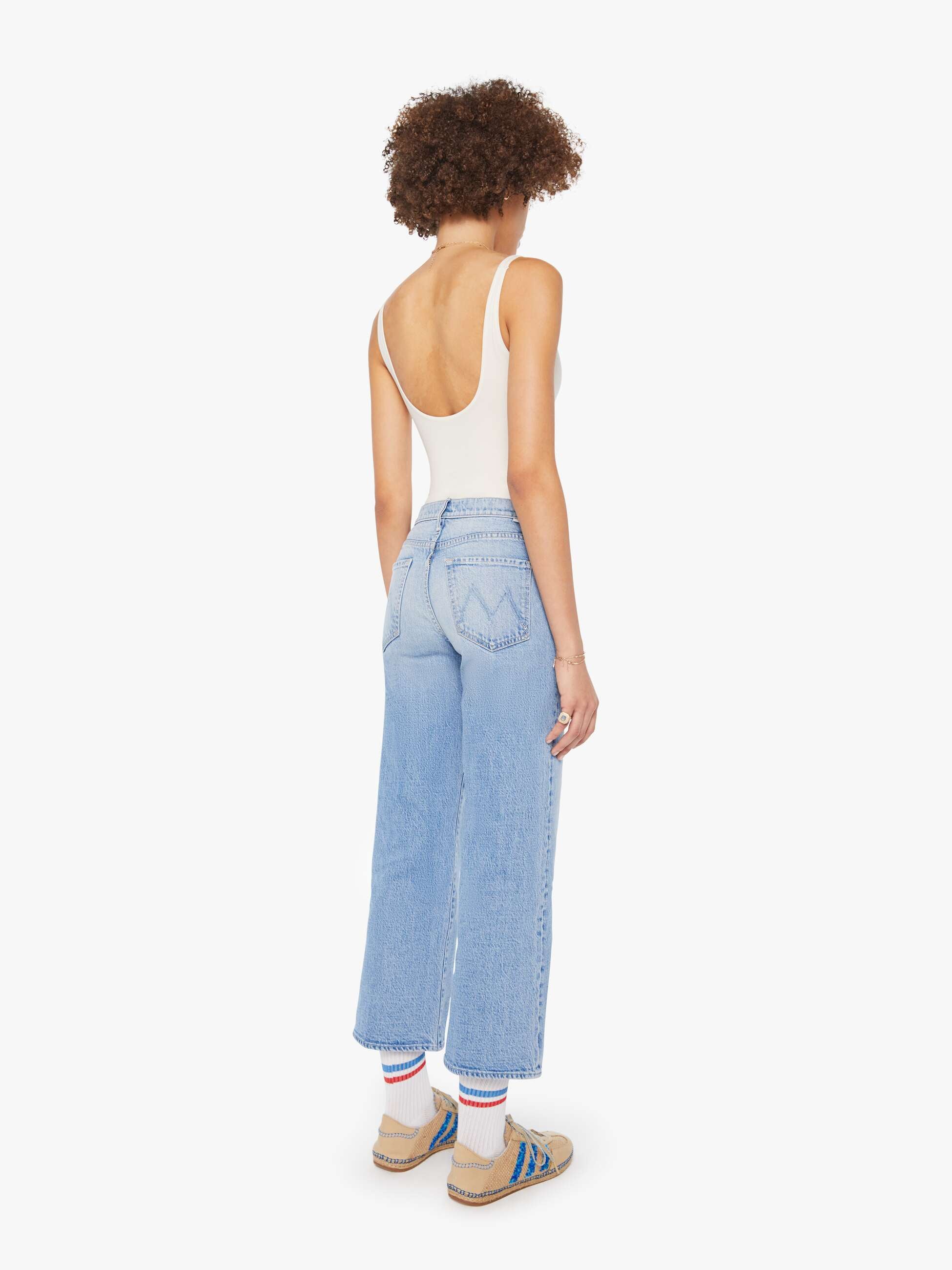 The Mid Rise Maven Ankle - Magic School Bus | MOTHER DENIM