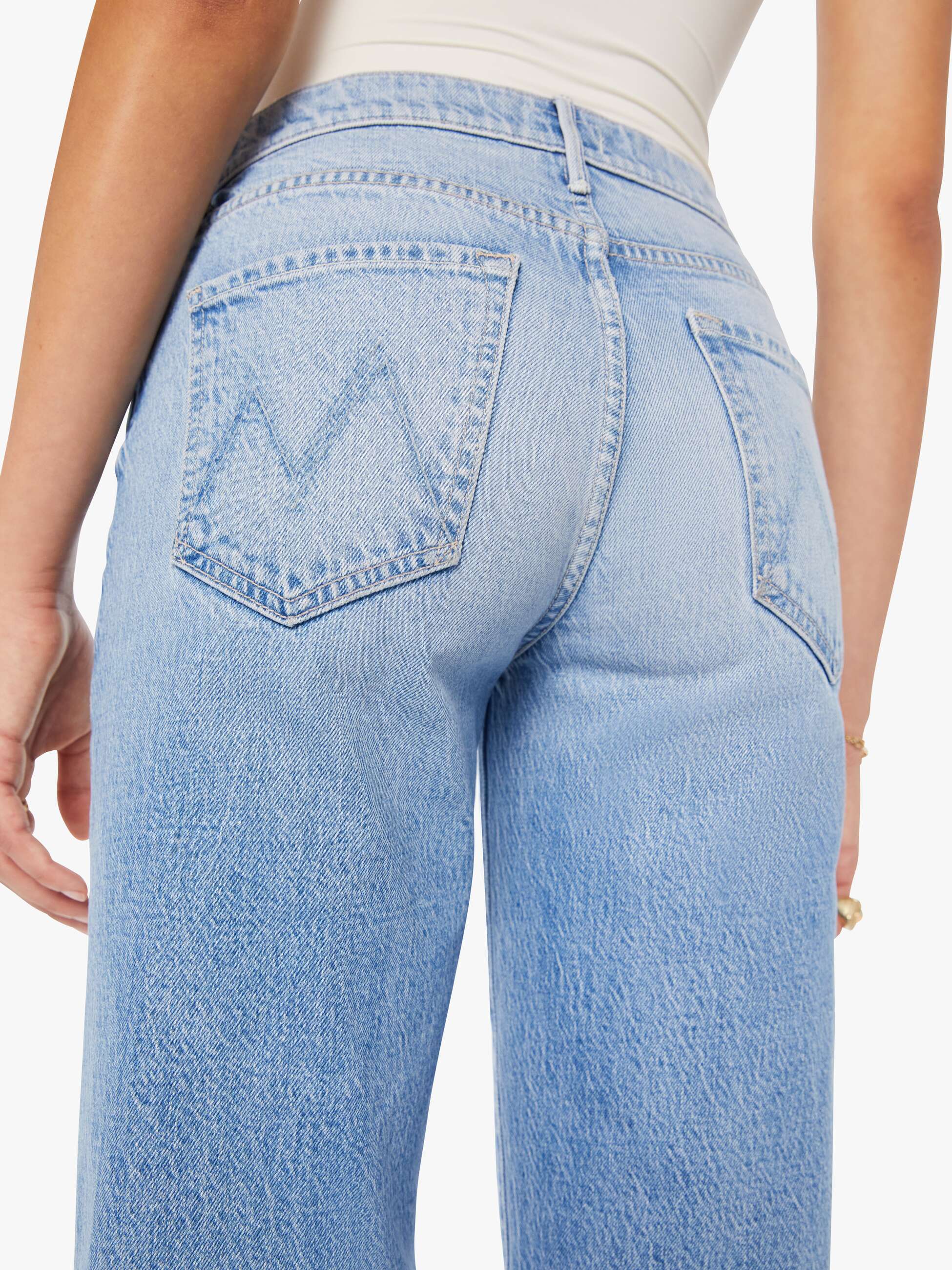 The Mid Rise Maven Ankle - Magic School Bus | MOTHER DENIM