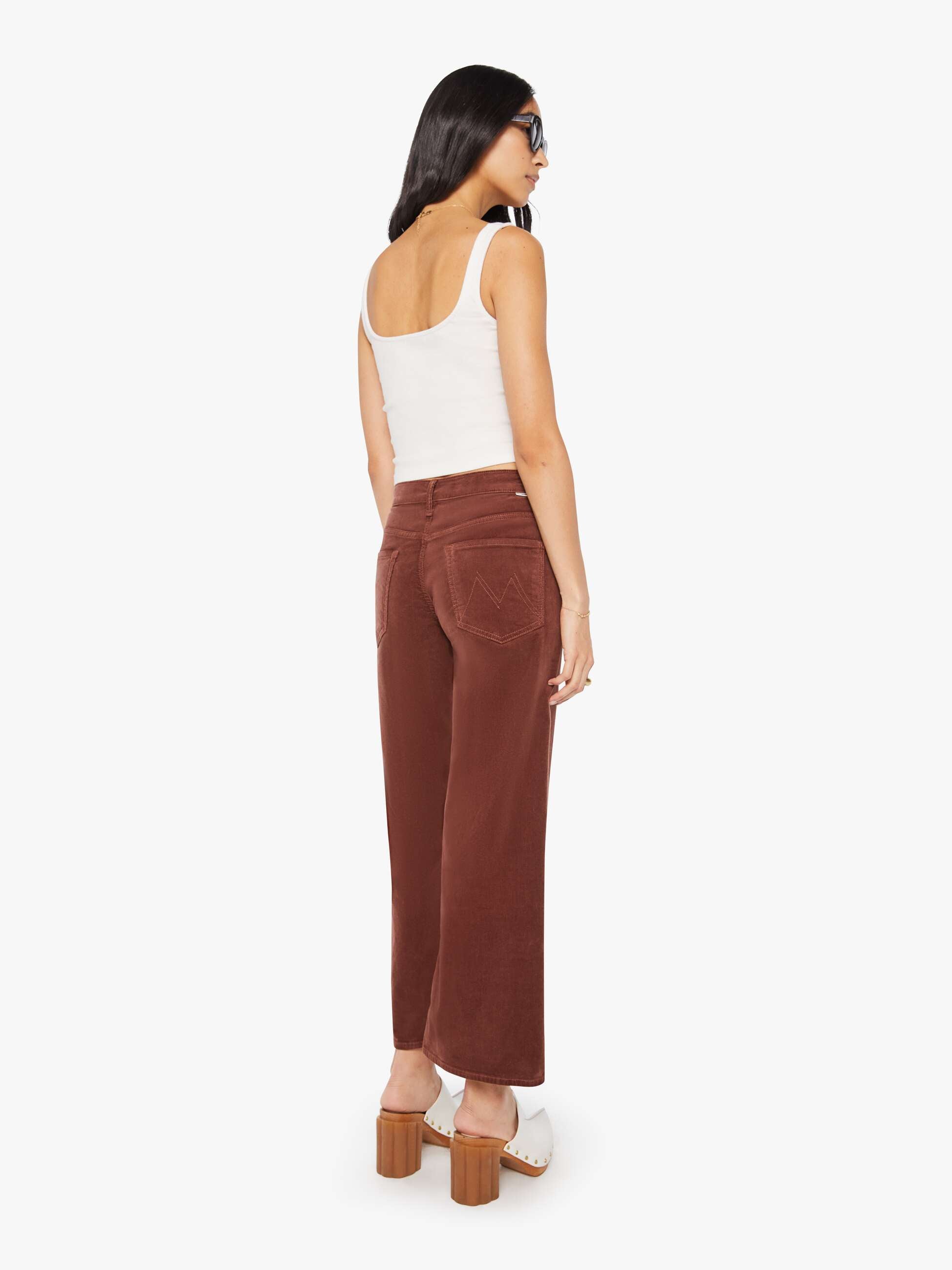 The Mid Rise Maven Ankle - Aztec | MOTHER DENIM