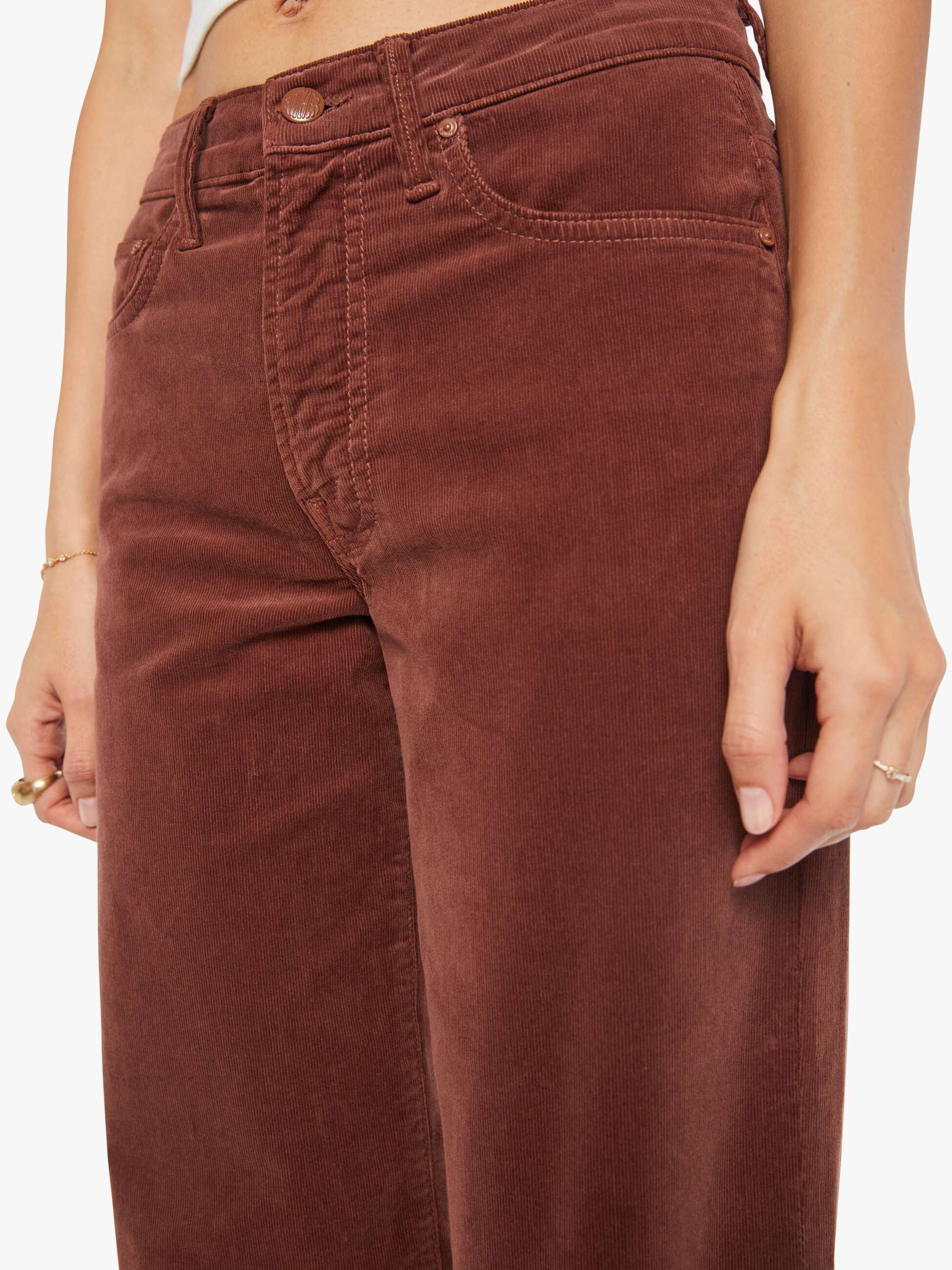 The Mid Rise Maven Ankle - Aztec | MOTHER DENIM