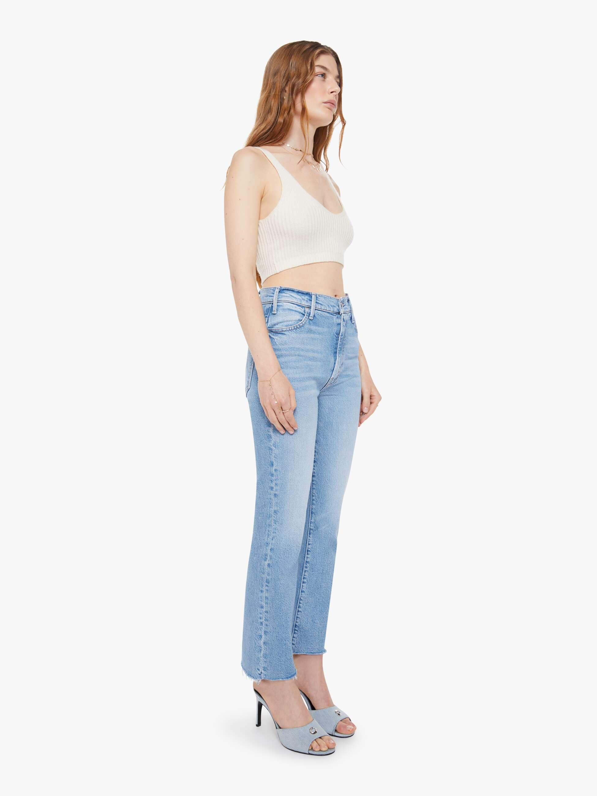 新品MOTHER マザー THE HUSTLER ANKLE FRAY 24 The Hustler Ankle Fray - Sow Surreal | MOTHER DENIM