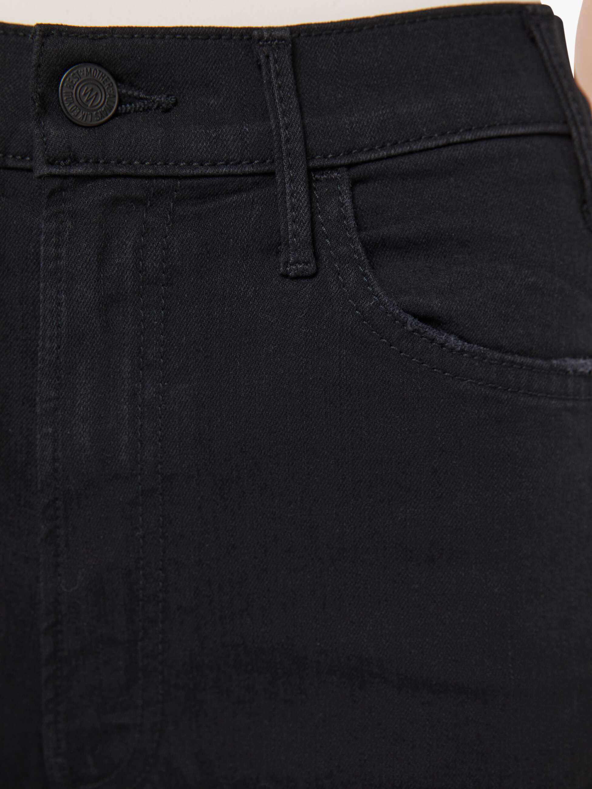 The Hustler Ankle Fray - Not Guilty | MOTHER DENIM