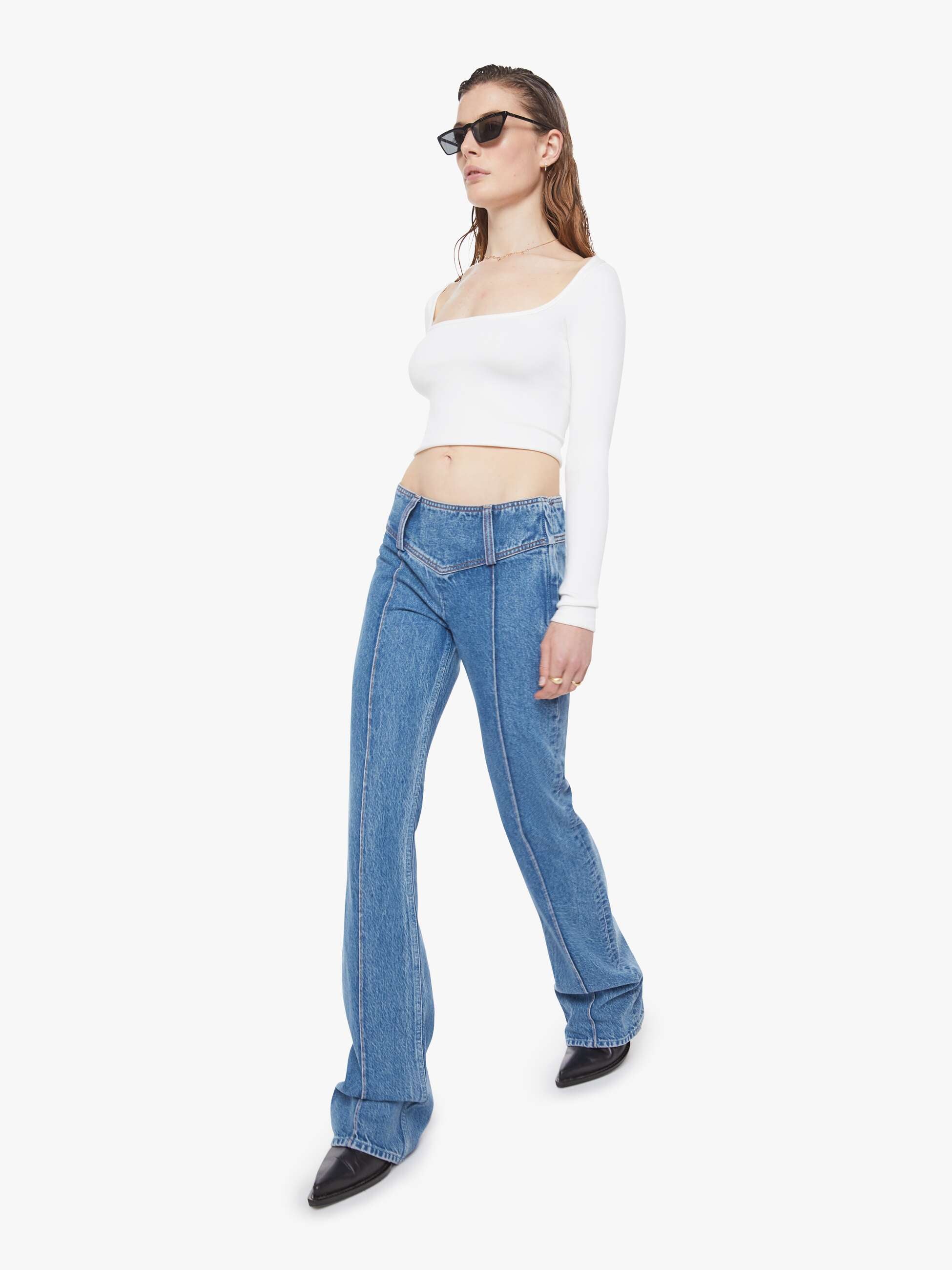 THE PIN UP TAKEOUT HEEL JERKY | MOTHER DENIM