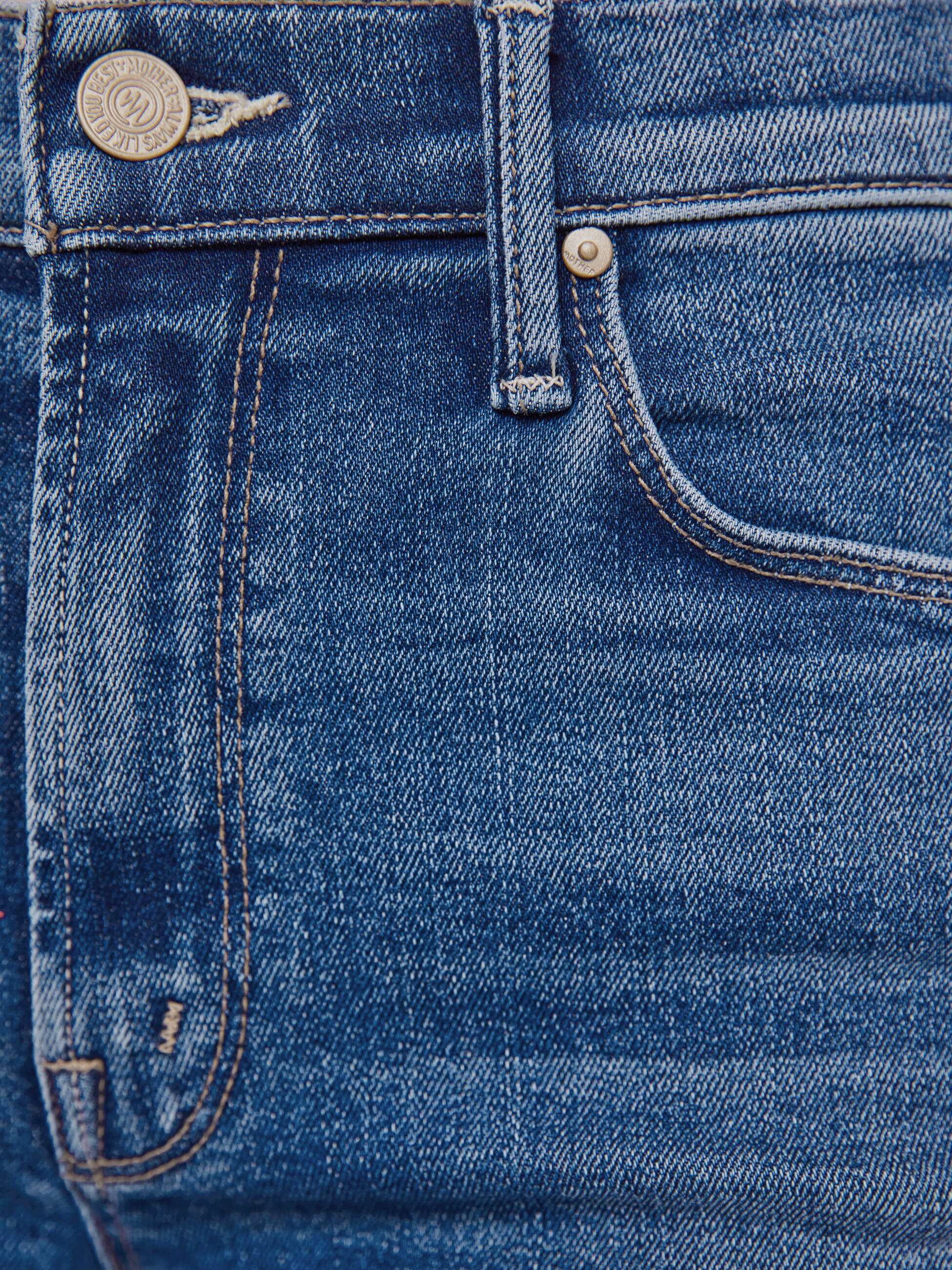 The Doozy Sneak Fray - Lets Split | MOTHER DENIM