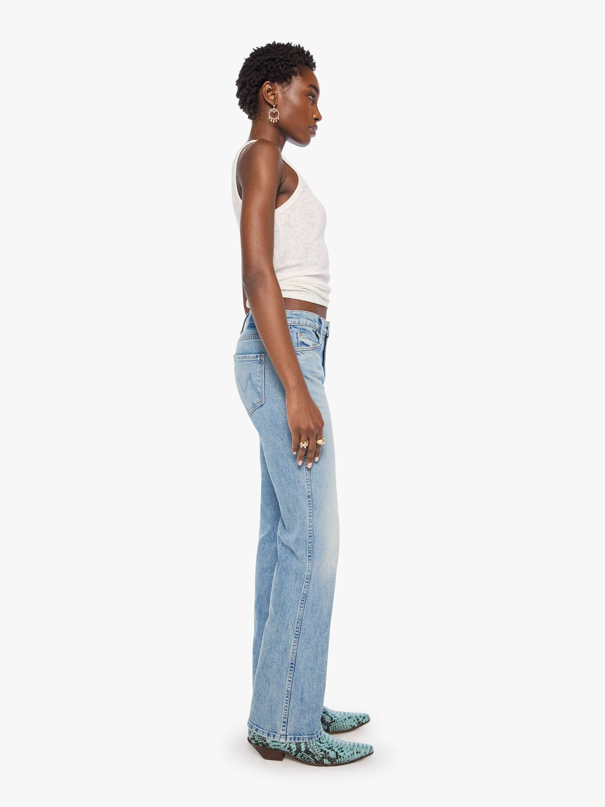 The Kick It Double Sneak - Finders Keepers | MOTHER DENIM