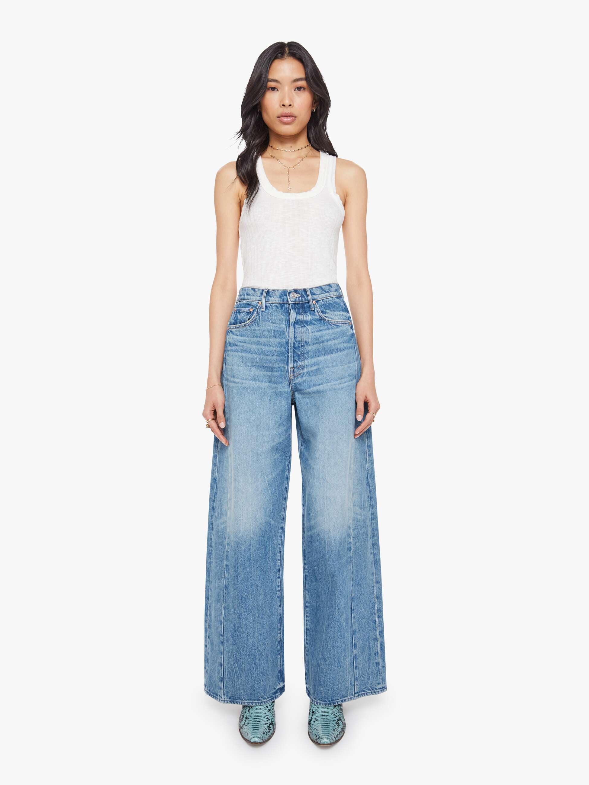 The Pipe Dream Button Sneak - Folkstar | MOTHER DENIM