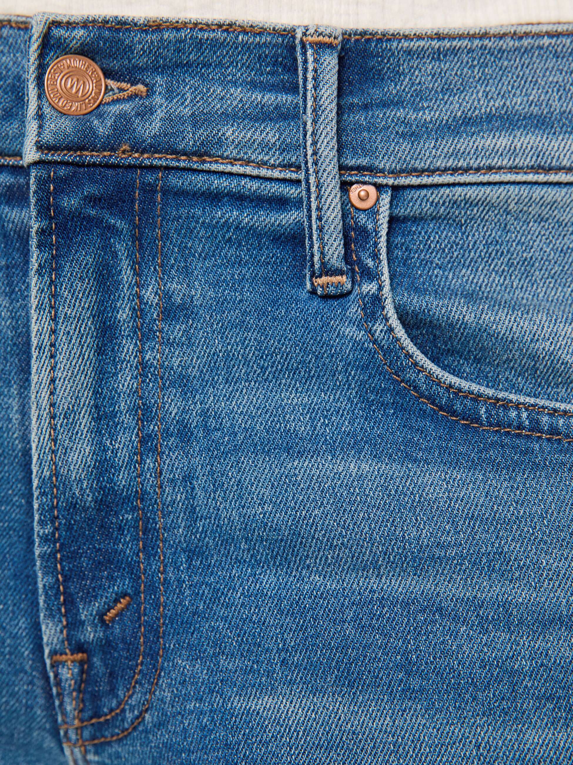 The Mid Rise Sidestepper Twist Sneak - Strike It Rich | MOTHER DENIM