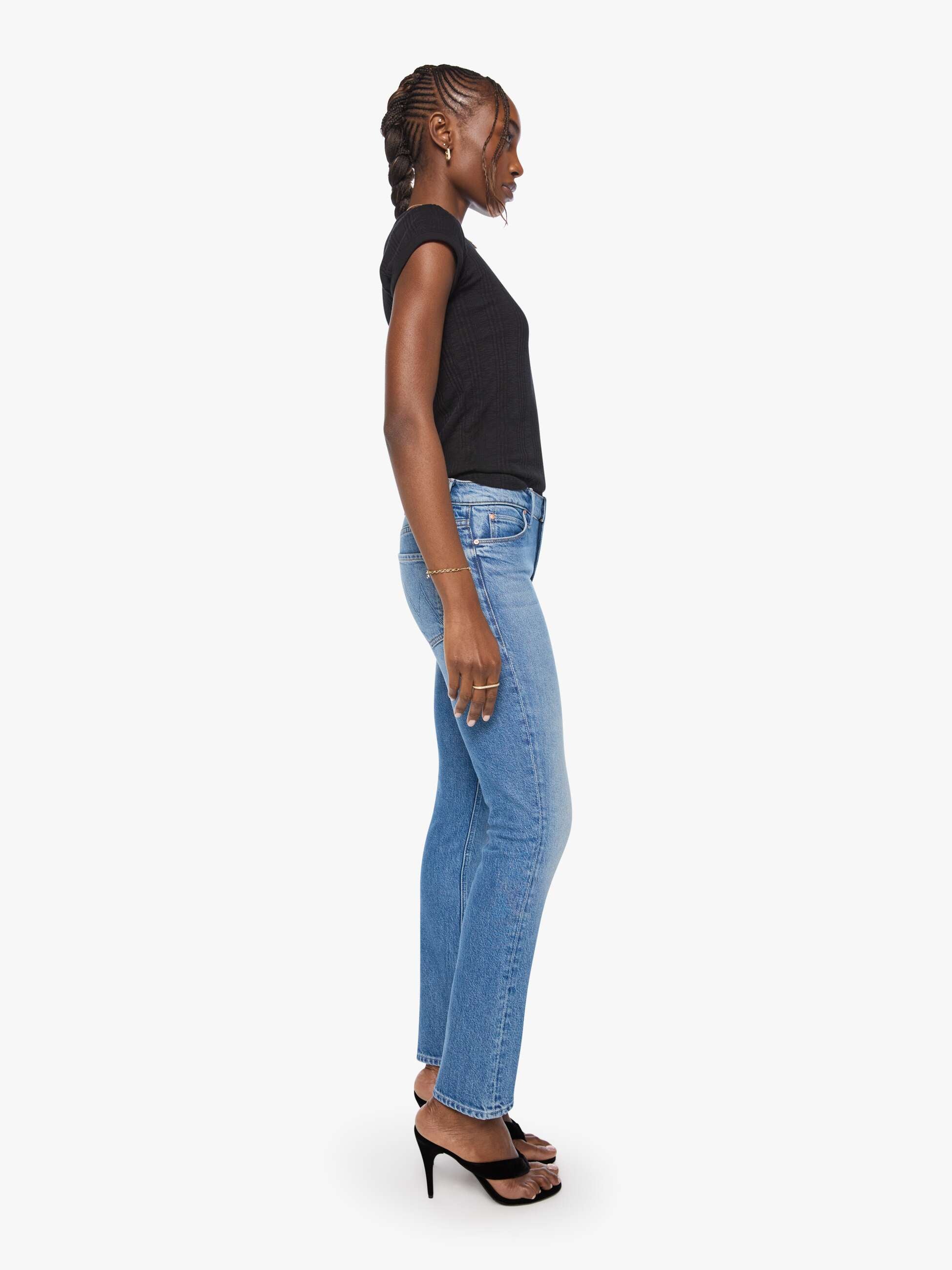 The Mid Rise Dazzler Hover - Just An Animal | MOTHER DENIM