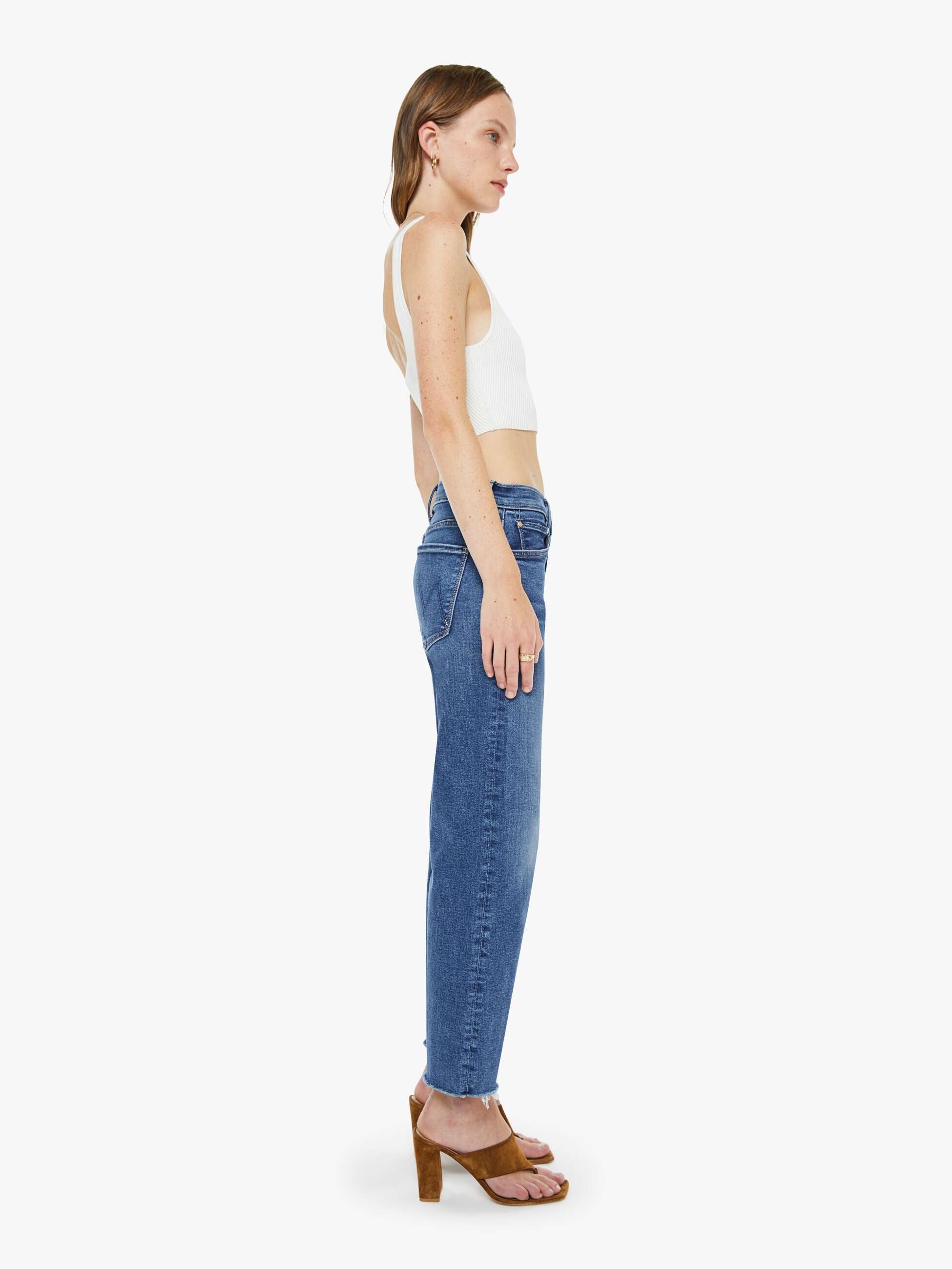 The Newbie Ankle Fray - Prized Possession | MOTHER DENIM