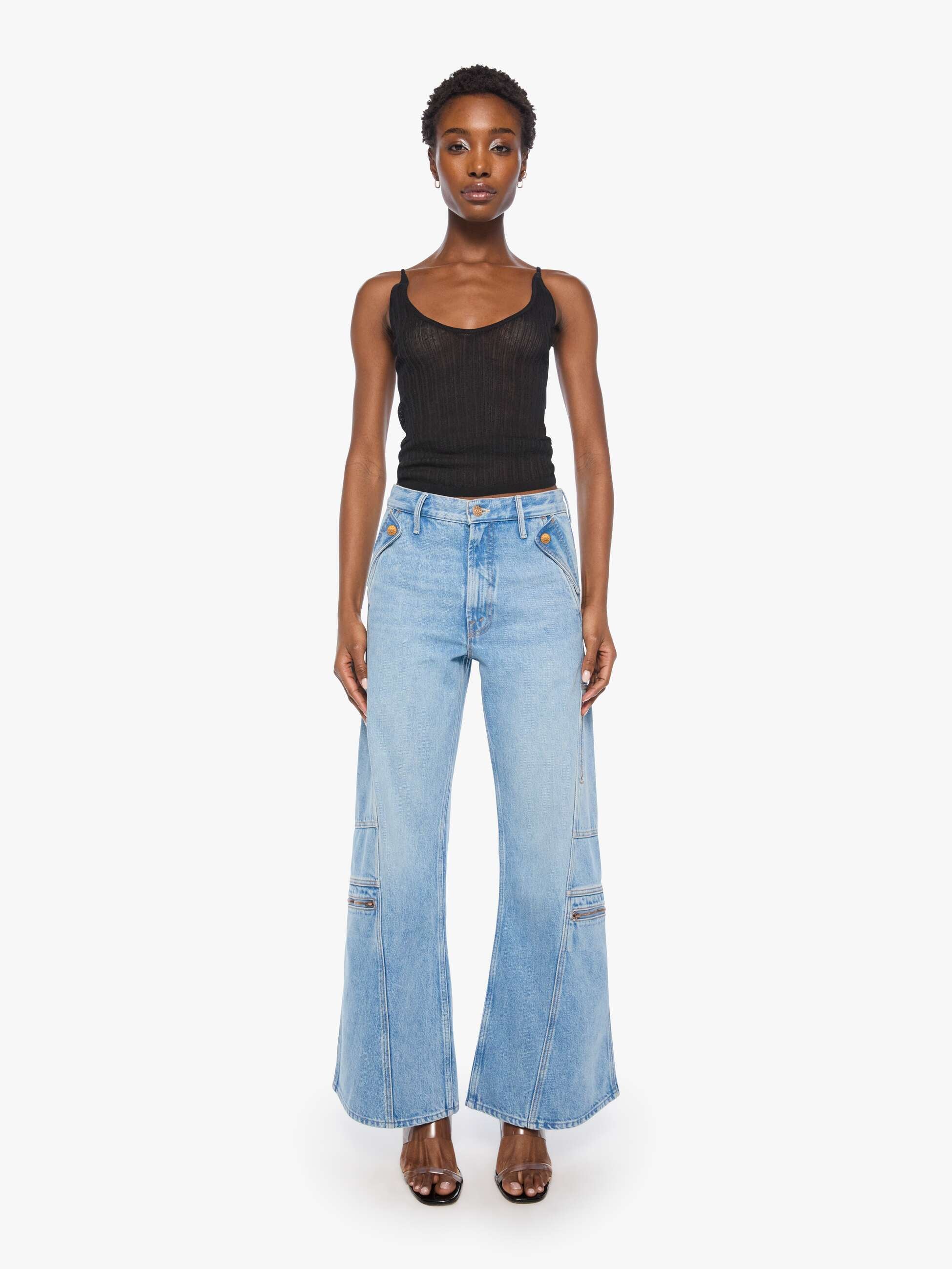 パンツ jentlouis Layer Denim Pants M 11666-1321-WBN_VW-A-