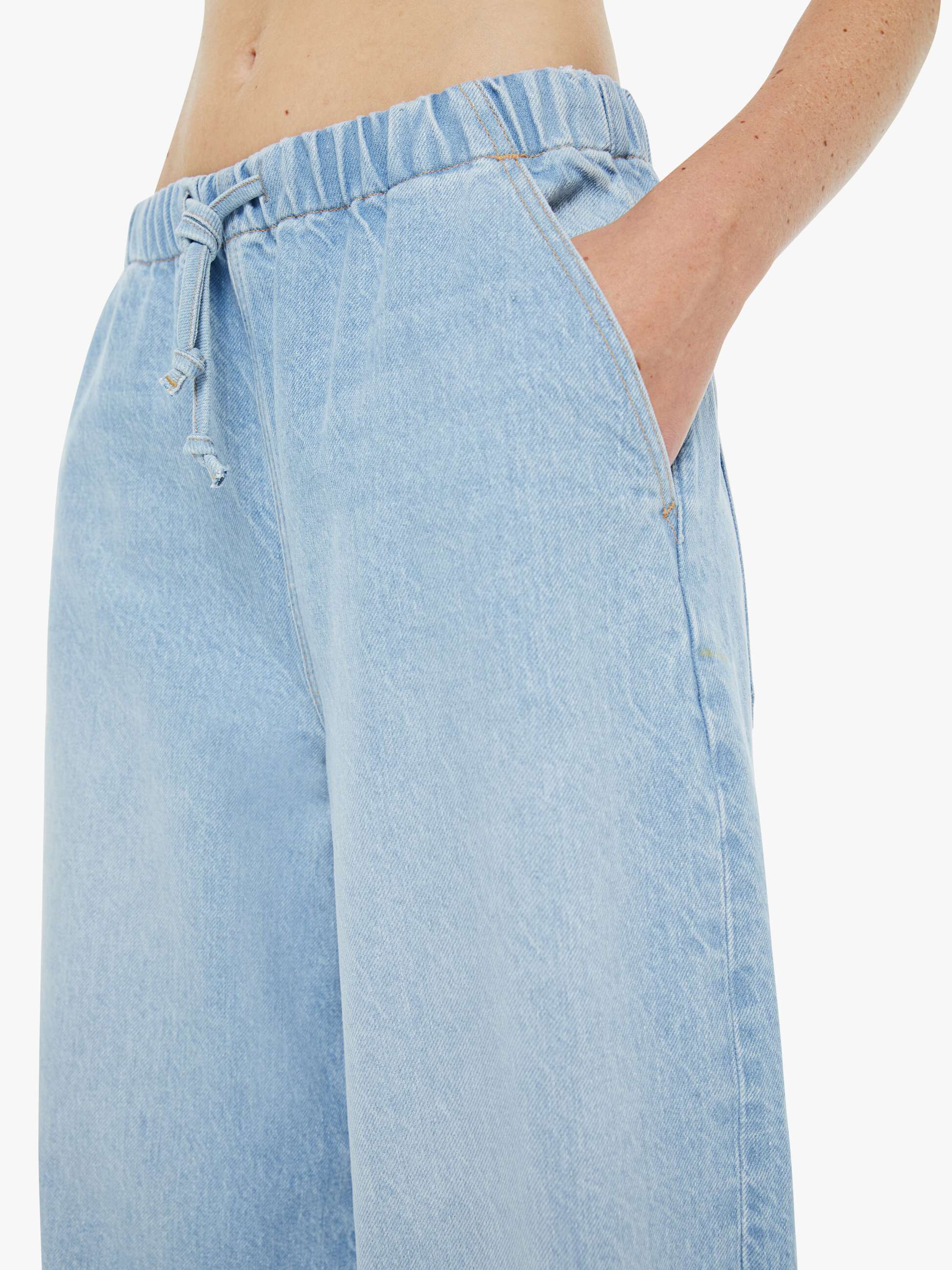パンツ FEELS. WIDE STRAIGHT DENIM ICE BLUE 30 SNACKS! The Buffet Nerdy - Sugar Rush | MOTHER DENIM