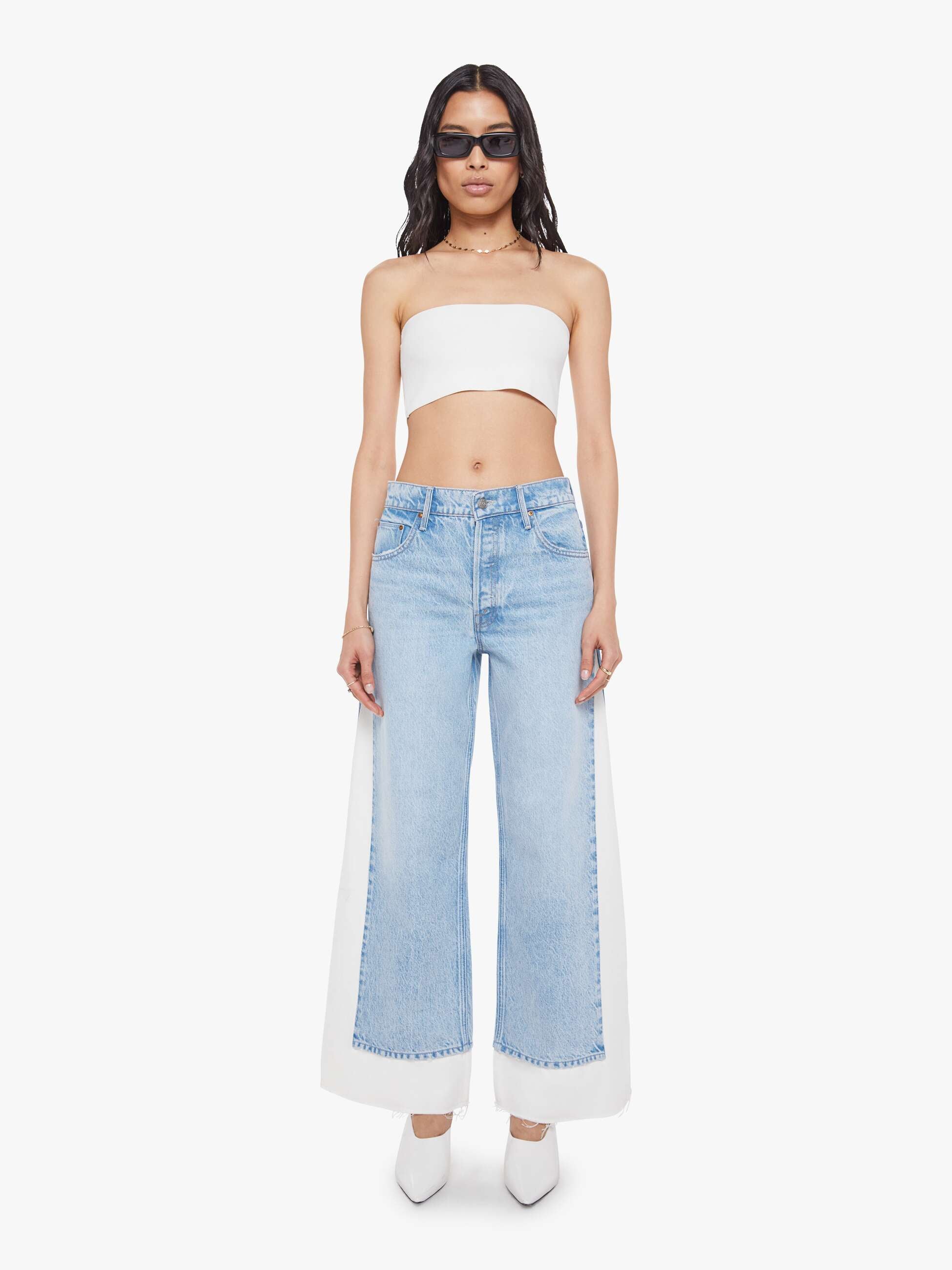 SNACKS! The Nacho Double Dip Nerdy Fray - Deep Fried | MOTHER DENIM