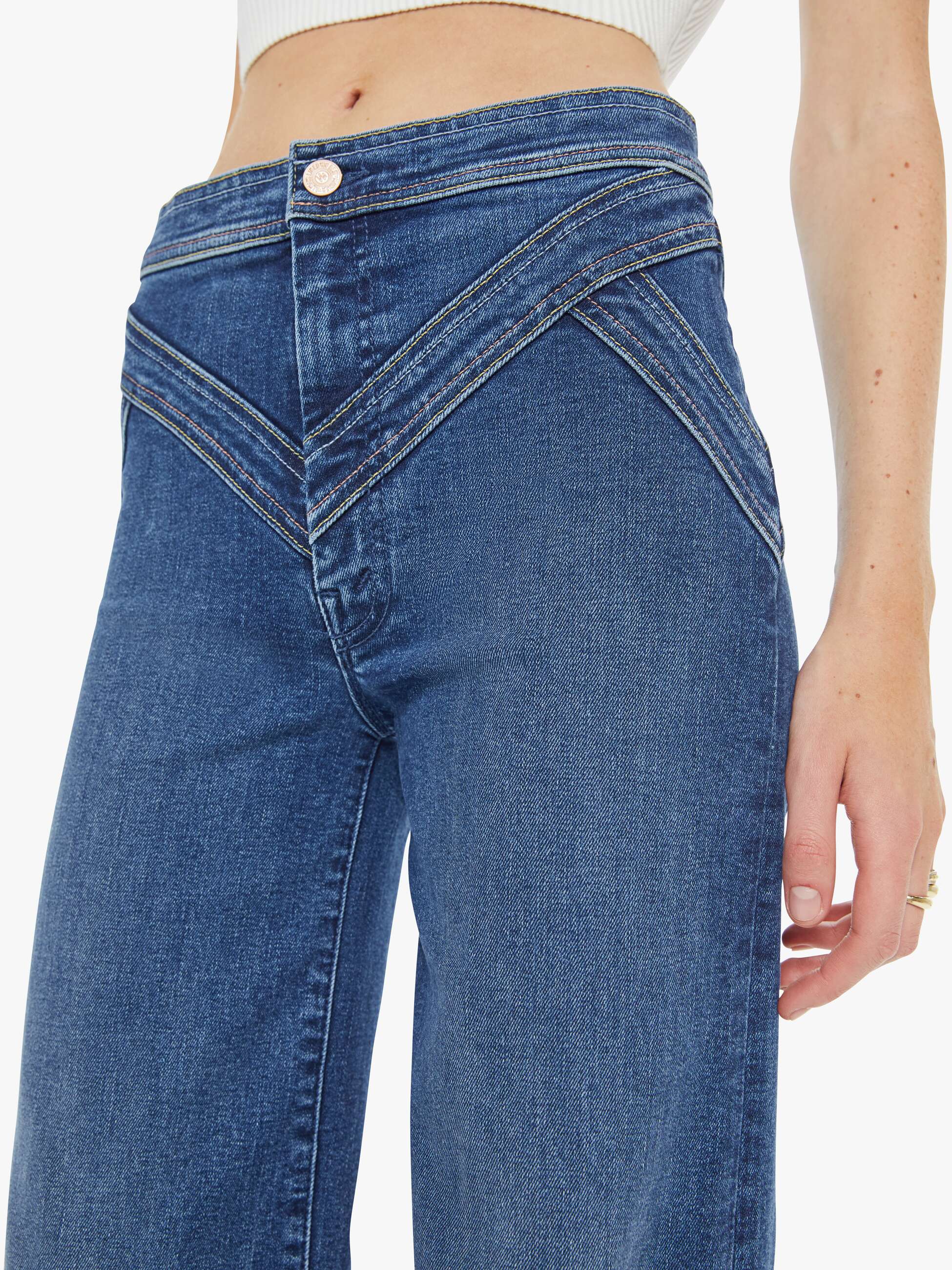 The Criss Cross Roller Heel - Prized Possession | MOTHER DENIM