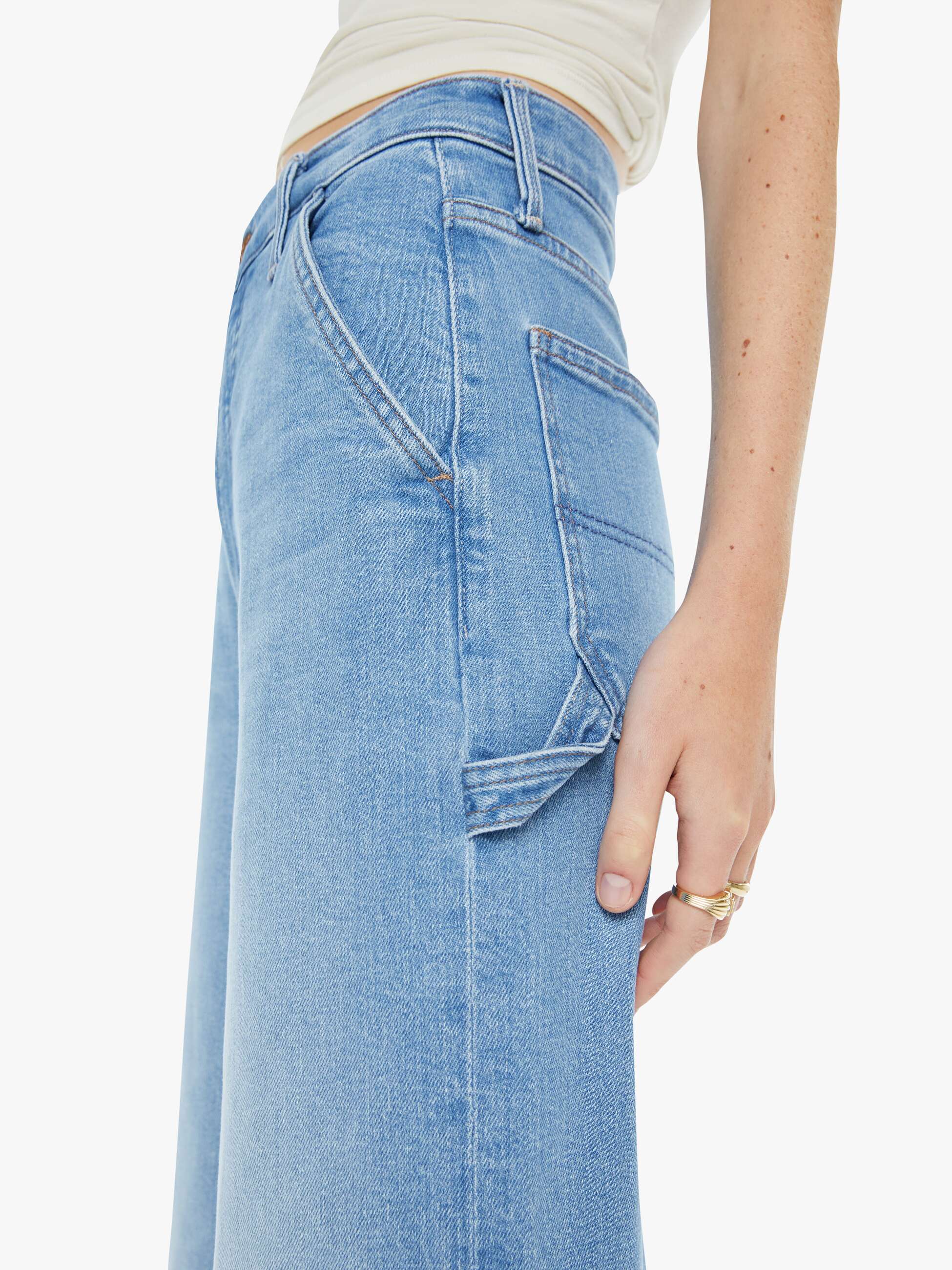 The Stud Finder Ankle - Satisfy Your Cravings | MOTHER DENIM