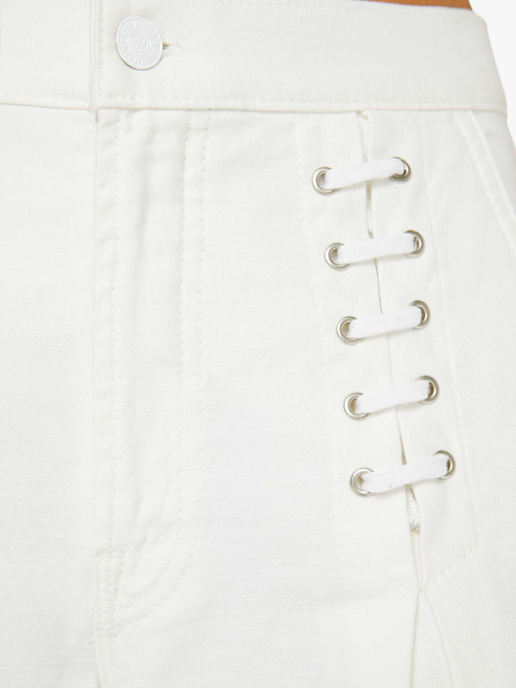 The Undercover Lace Up Sneak - White