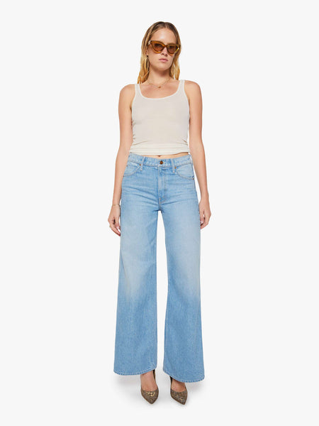 SNACKS! The Side Zip Slung Sugar Cone Sneak - Munchies | MOTHER DENIM