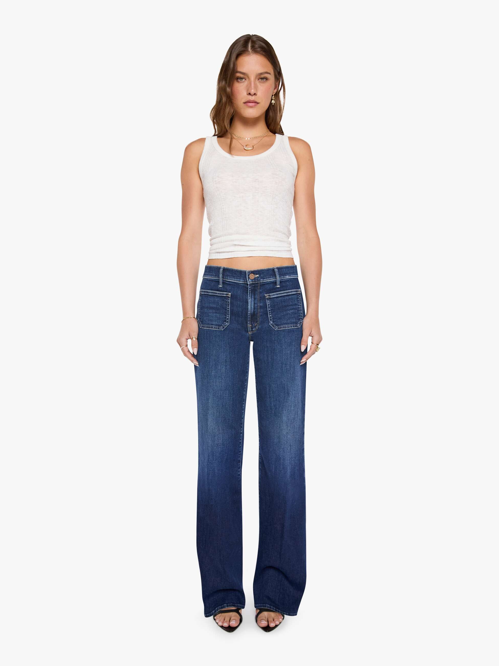 The Patch Pocket Mid Rise Maven Sneak - Backstage Pass