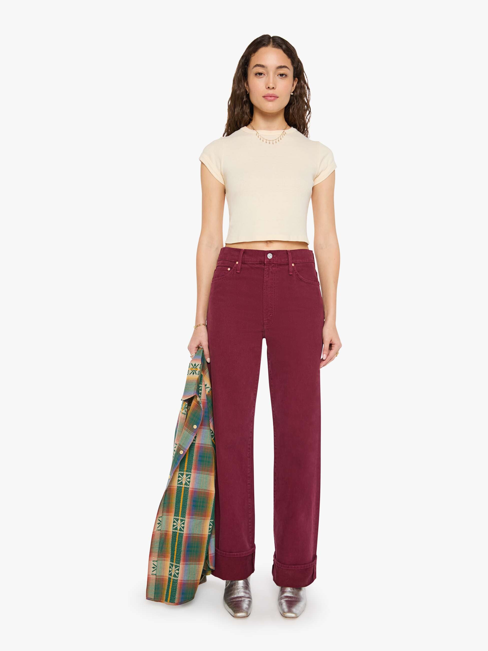 The Dodger Zip Skimp Cuff - Cabernet