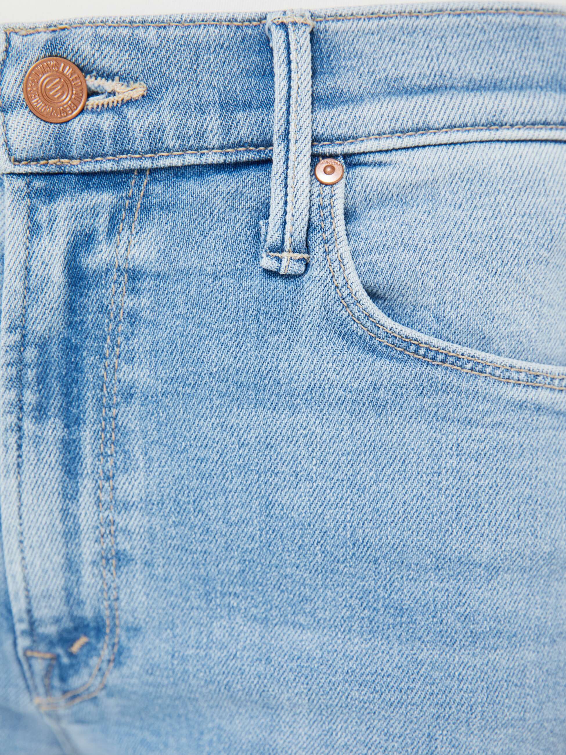 The Mid Rise Dazzler Ankle Fray - Blessing In Disguise | MOTHER DENIM