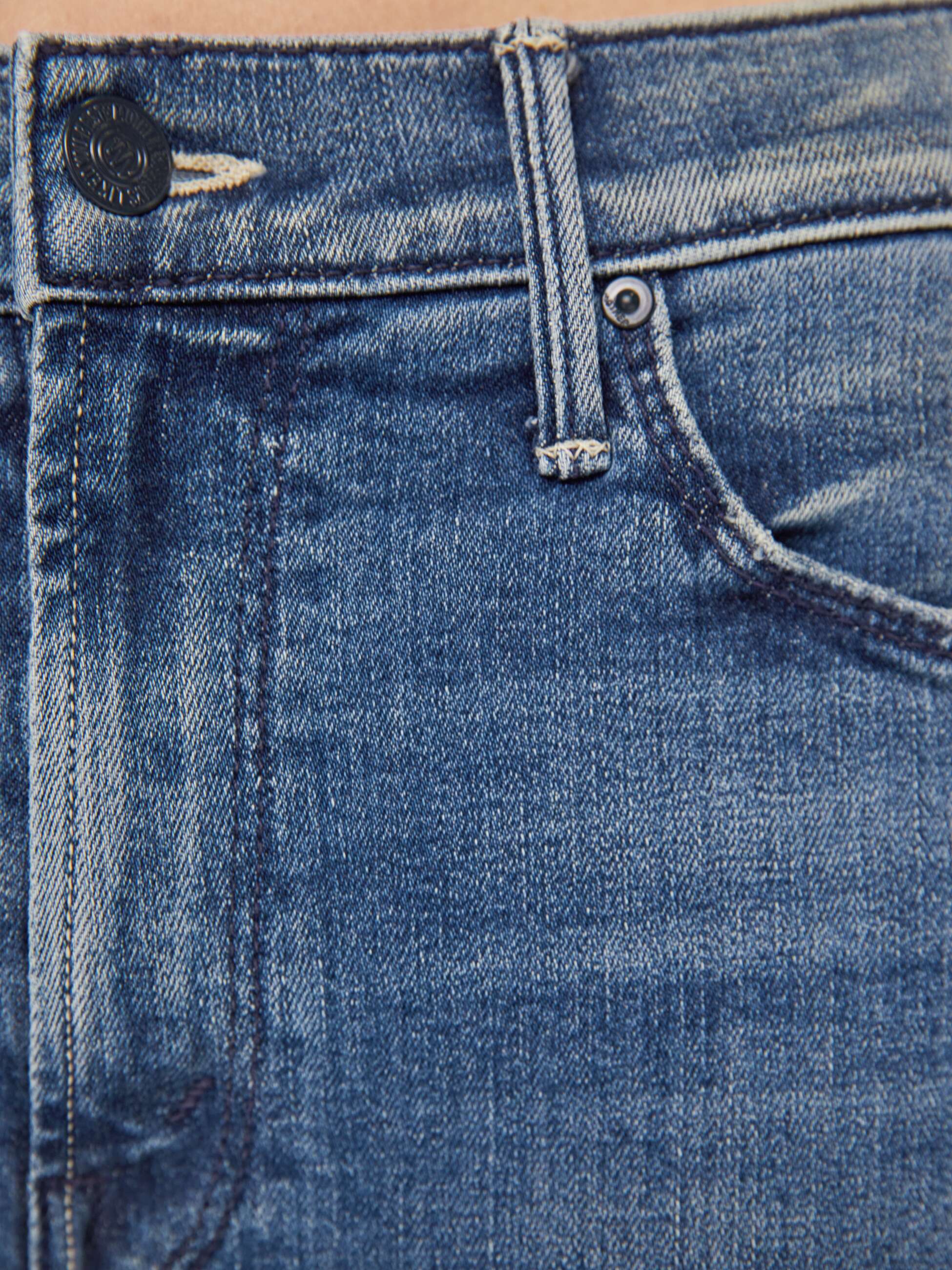 THE MID RISE DAZZLER ANKLE FRAY WEEKEND WARRIOR | MOTHER DENIM