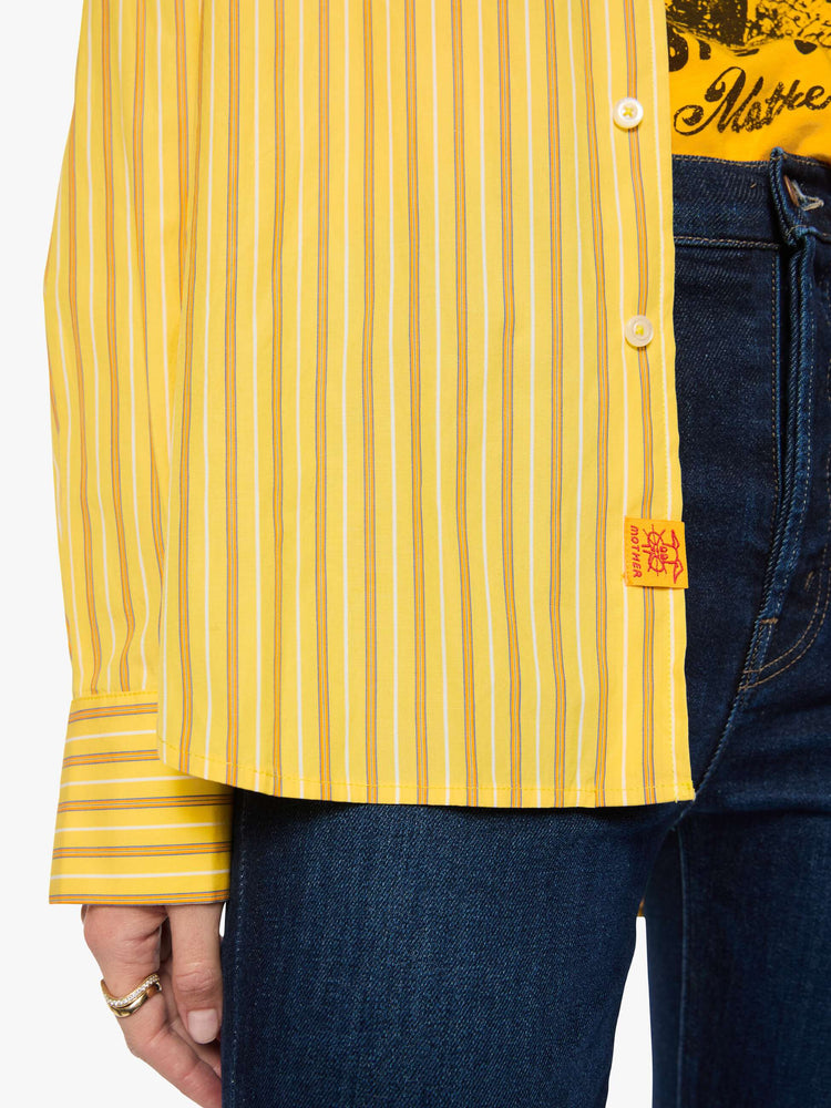 The Roomie Frenchie - Yellow Stripe