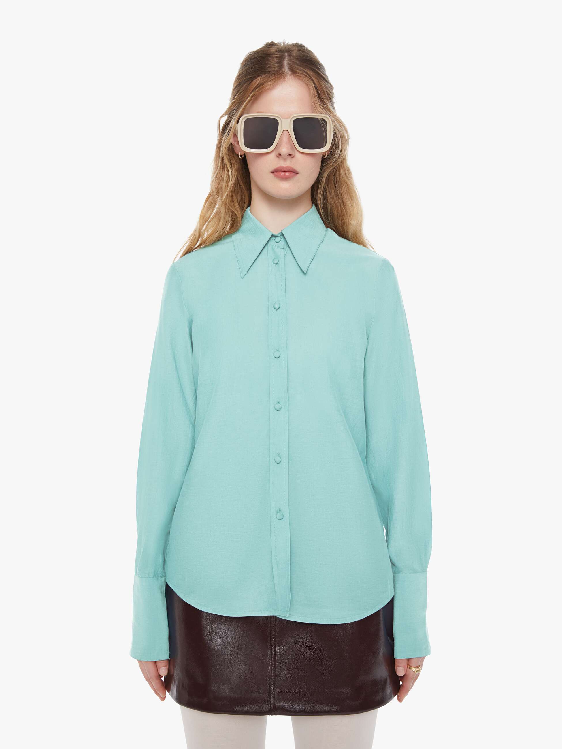 Chloe Fineman x MOTHER The Mayday - Fly Me Out Larkspur