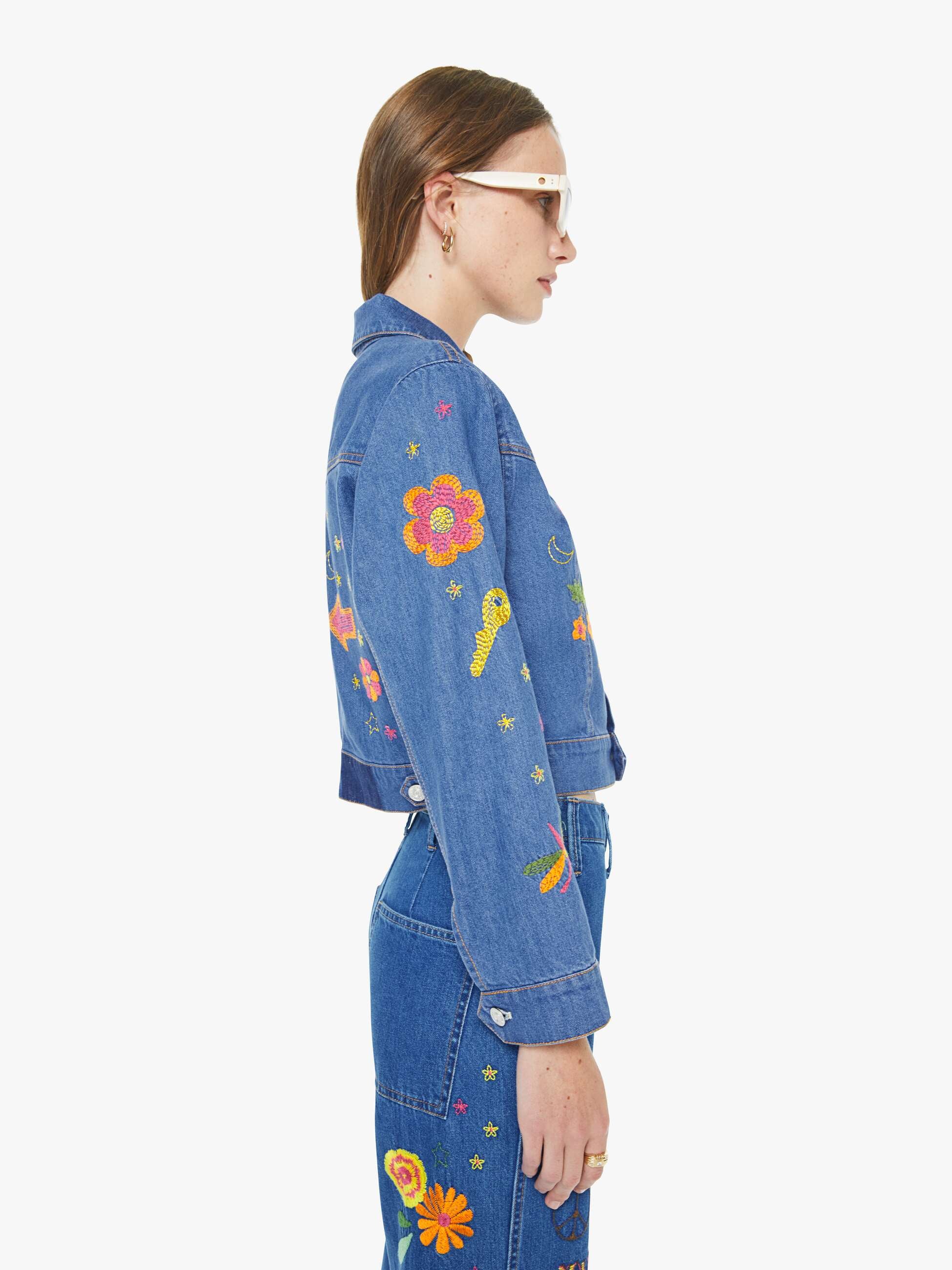 The Heyday Cropped Jacket - Hodgepodge | MOTHER DENIM