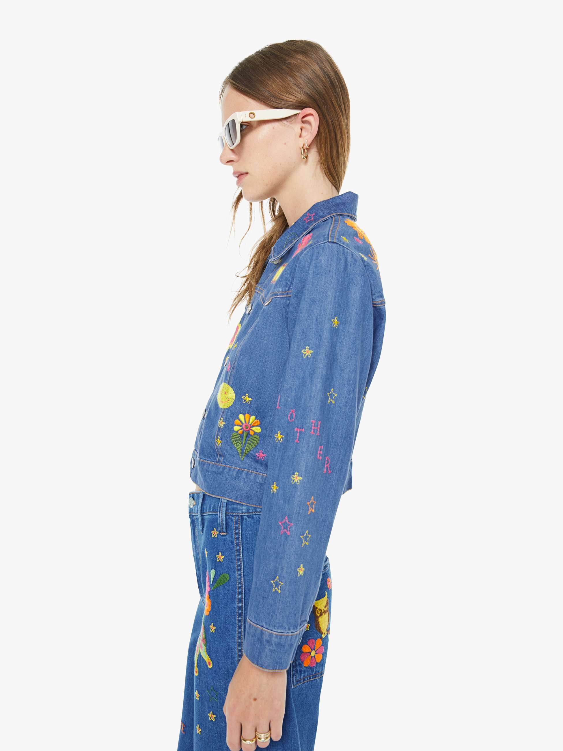 The Heyday Cropped Jacket - Hodgepodge | MOTHER DENIM