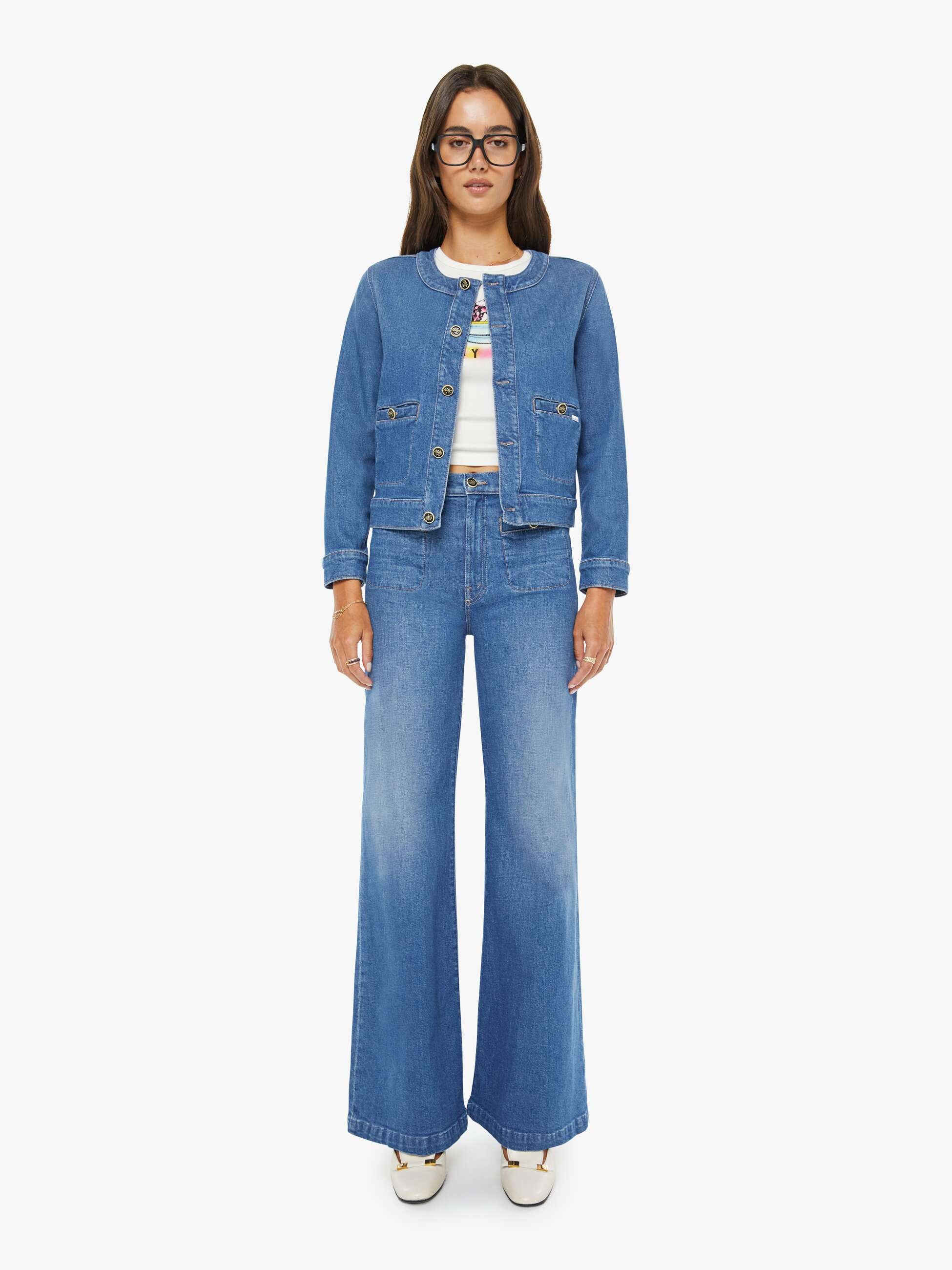 The Stashed Picky Jacket - Whisk Me Away | MOTHER DENIM